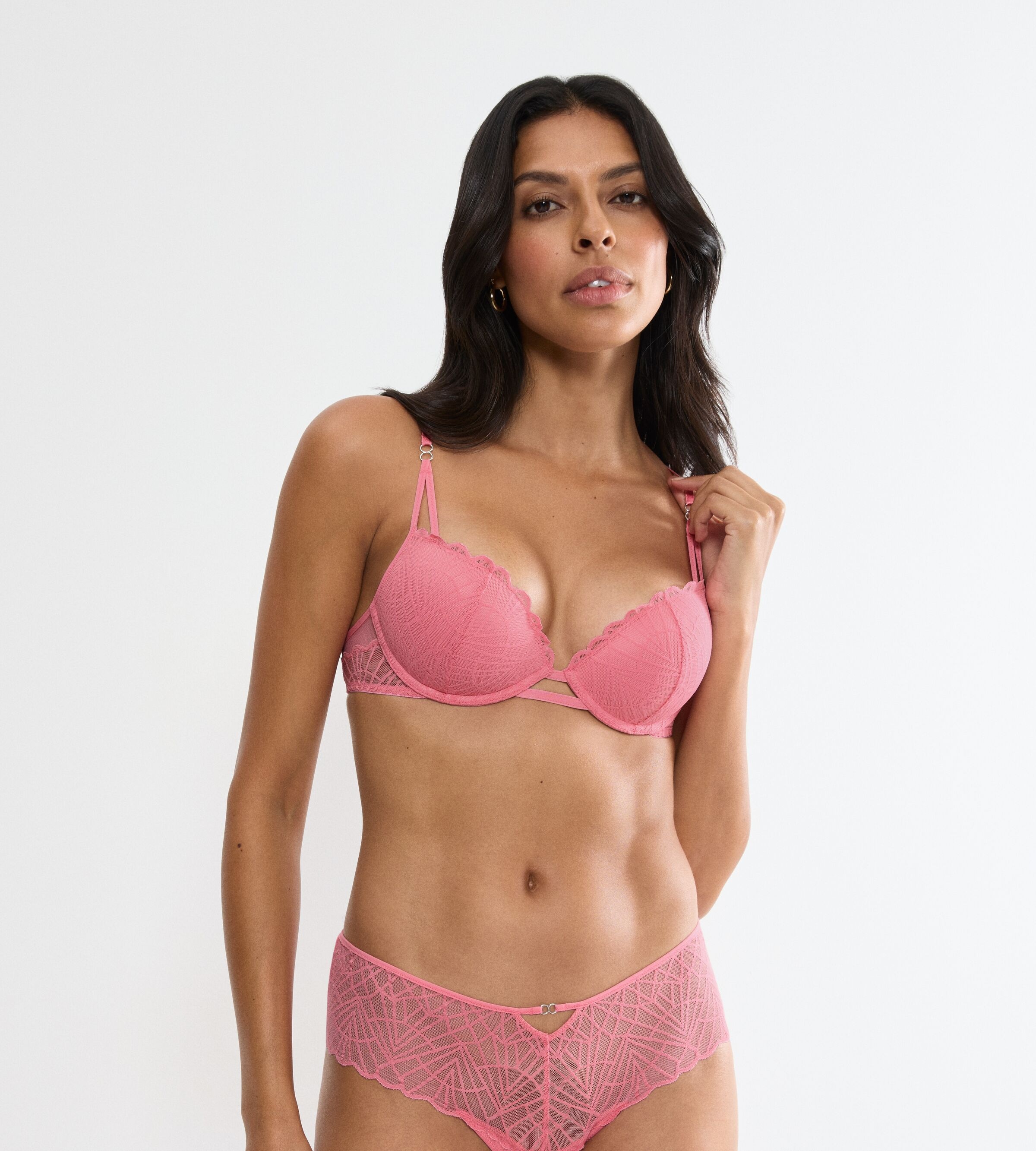 Image of Triumph Push-up-BH "That Night In Vegas WHU" Comfort Wire, mit grafischem Muster