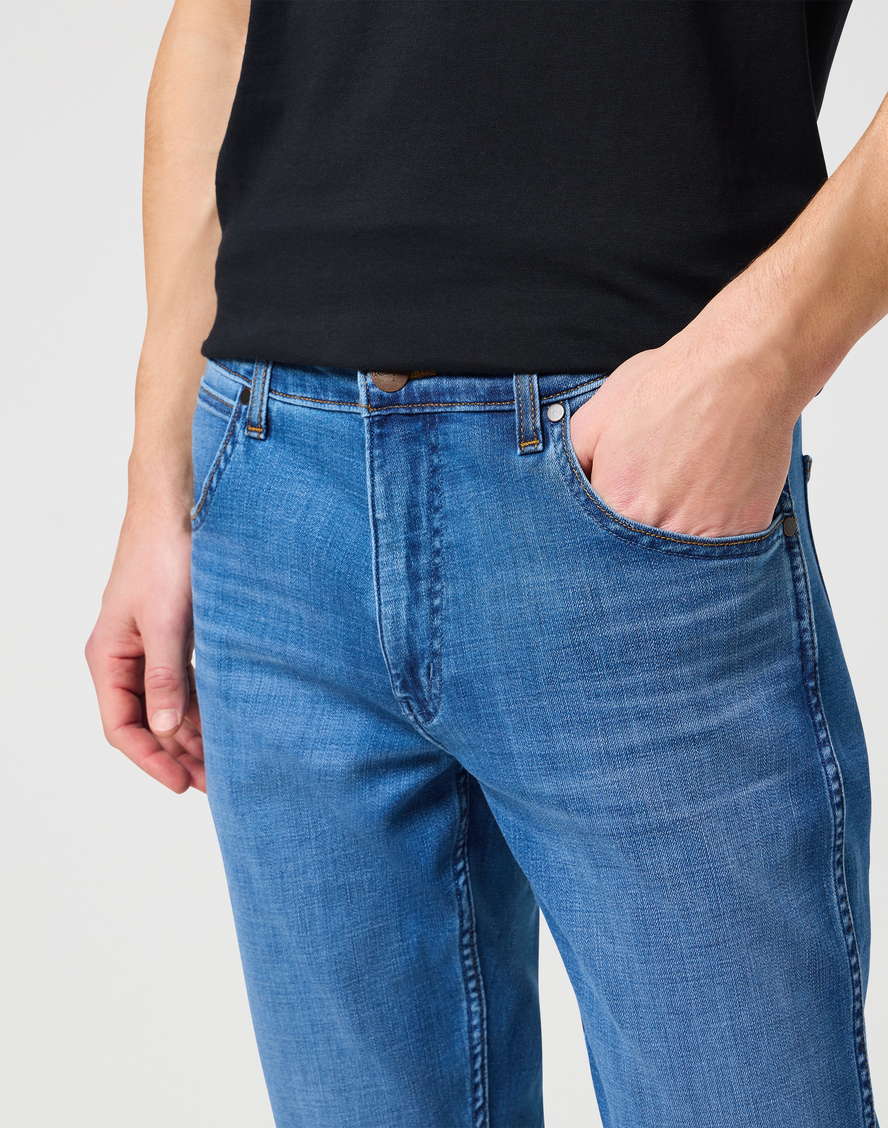 Wrangler Straight-Jeans »GREENSBORO« Regular Straight fit