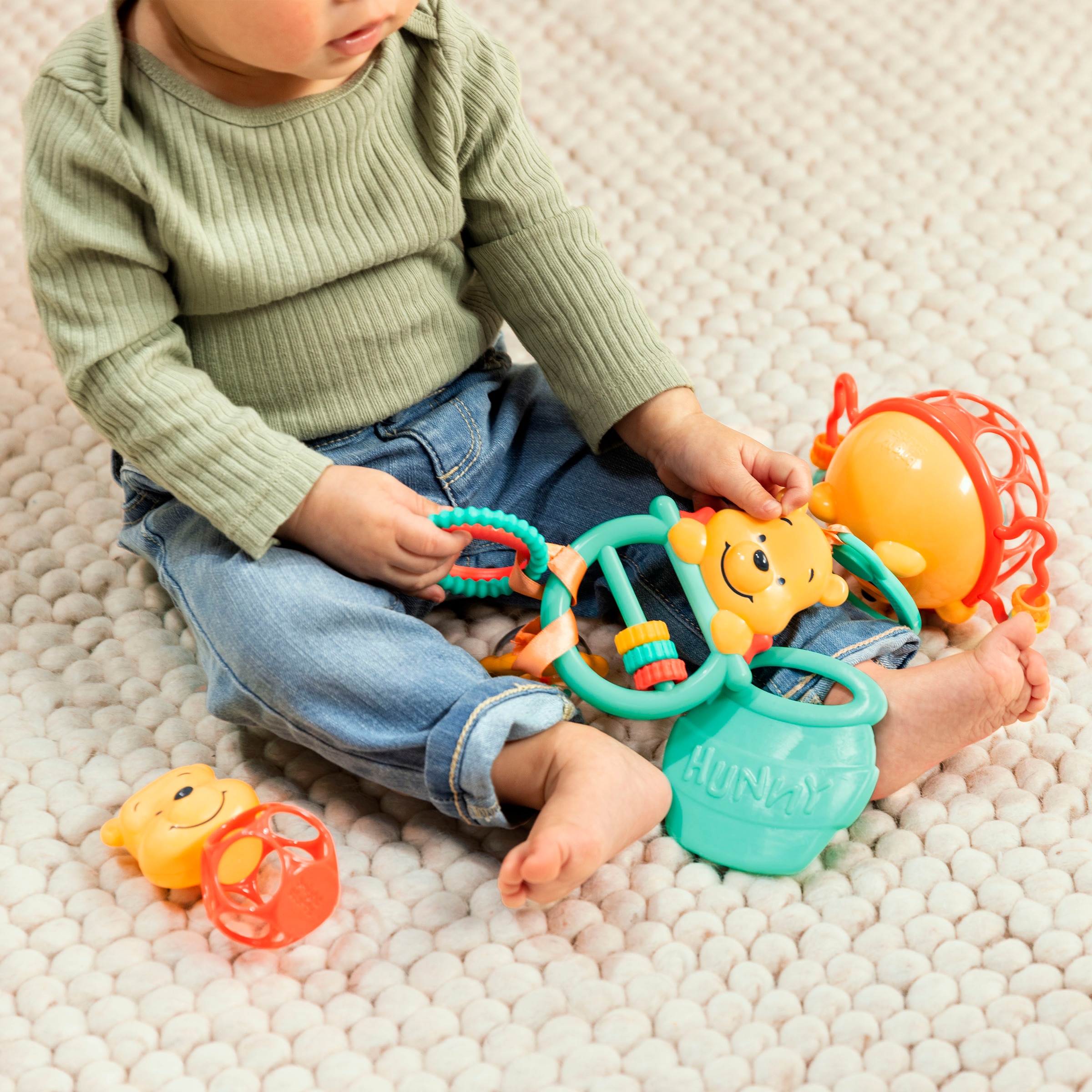 Bright Starts Greifspielzeug »Winnie the Pooh Silly Ole Bundle Gift Set«