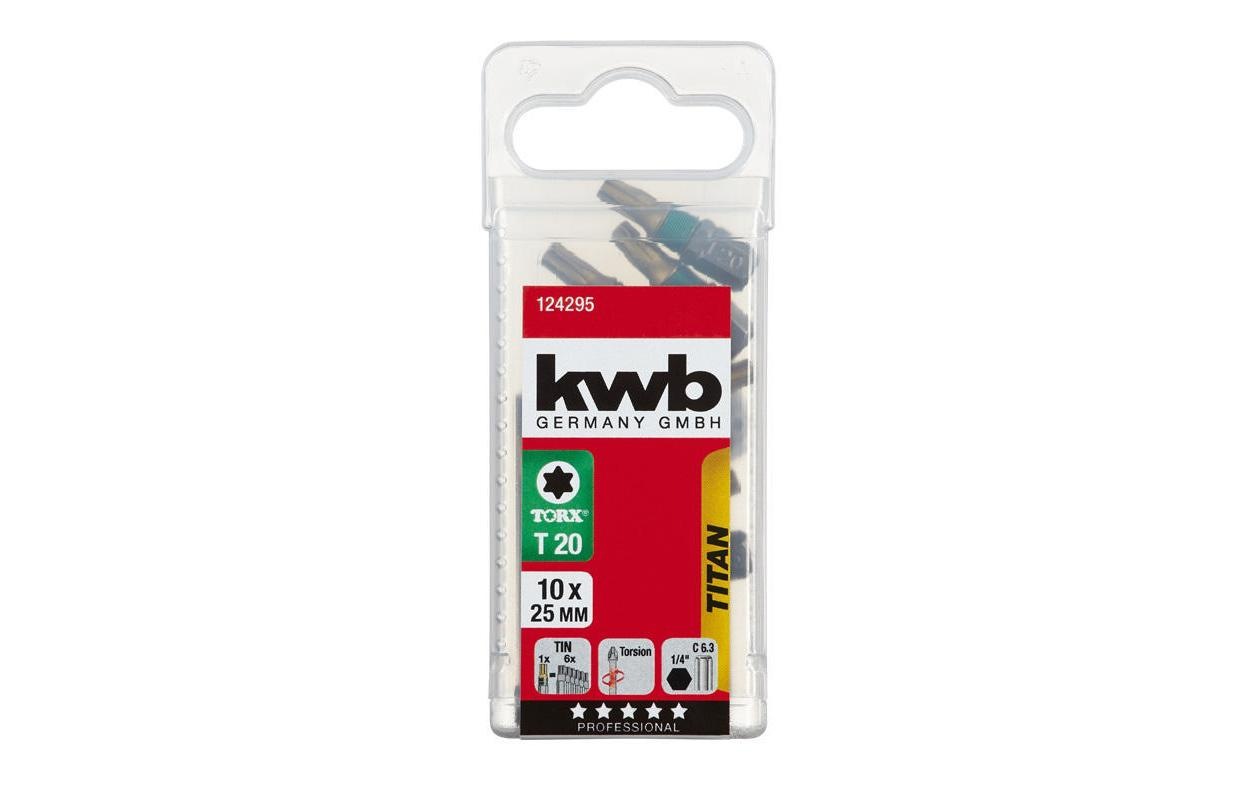 Image of kwb Torx-Bit 10 Stk. tlg.