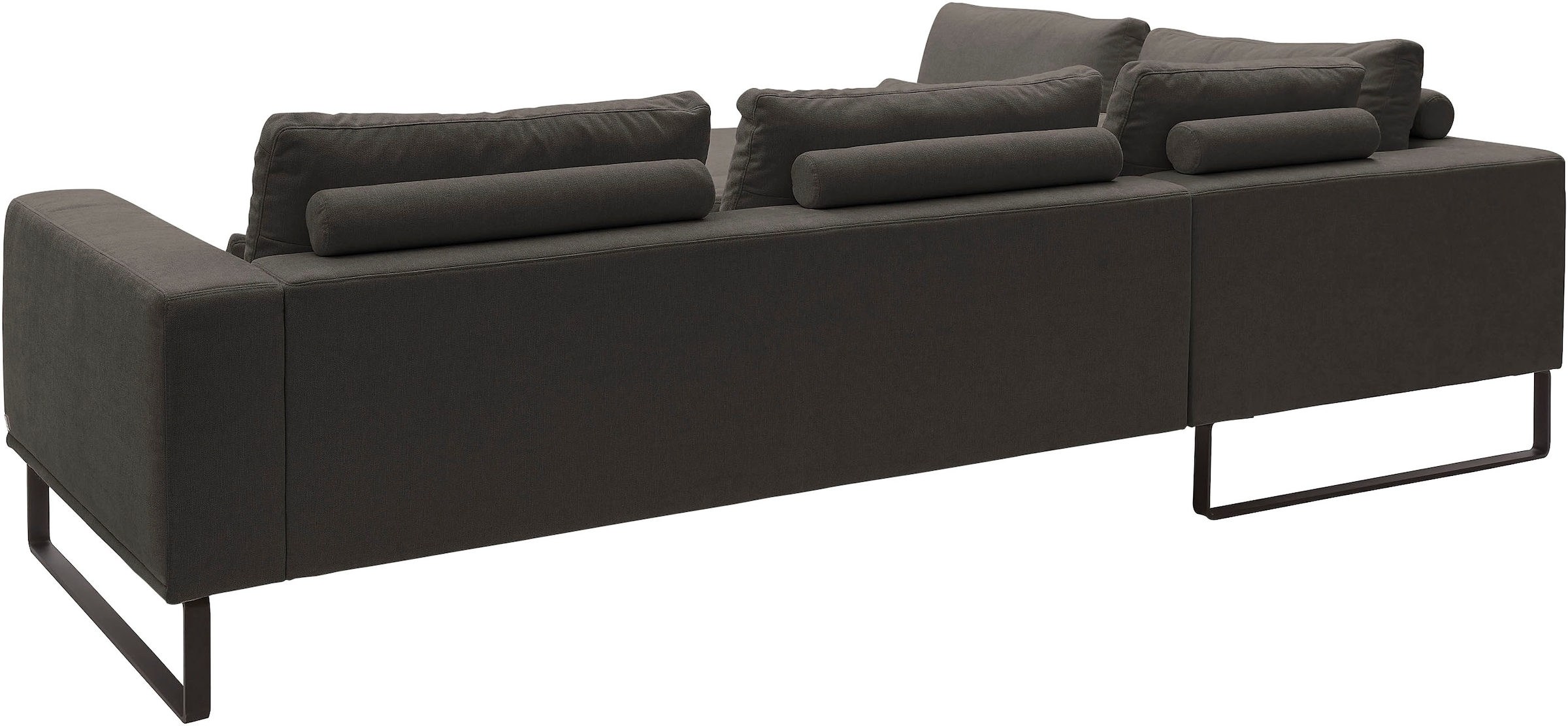 Musterring Canapé d'angle »JustB! PM100 Federkern & Kaltschaum, bequem, Breite 308cm, L-Form« avec réglage de la profondeur d'assise et coussin, avec patin en métal, dimensions 290x308 cm