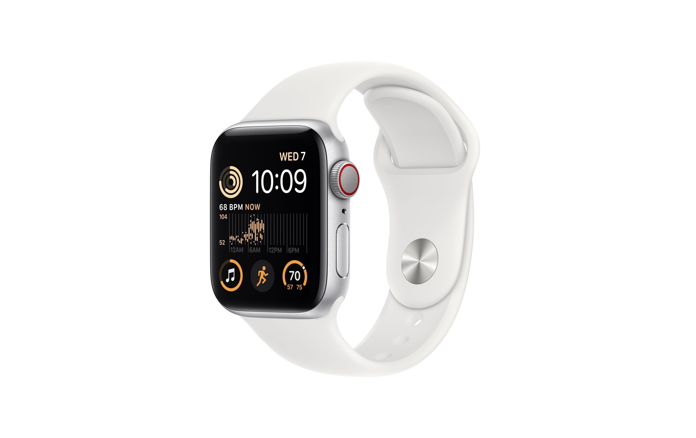 Image of Apple Smartwatch »SE 2022 40mm Silver Alu Cell« bei Ackermann Versand Schweiz