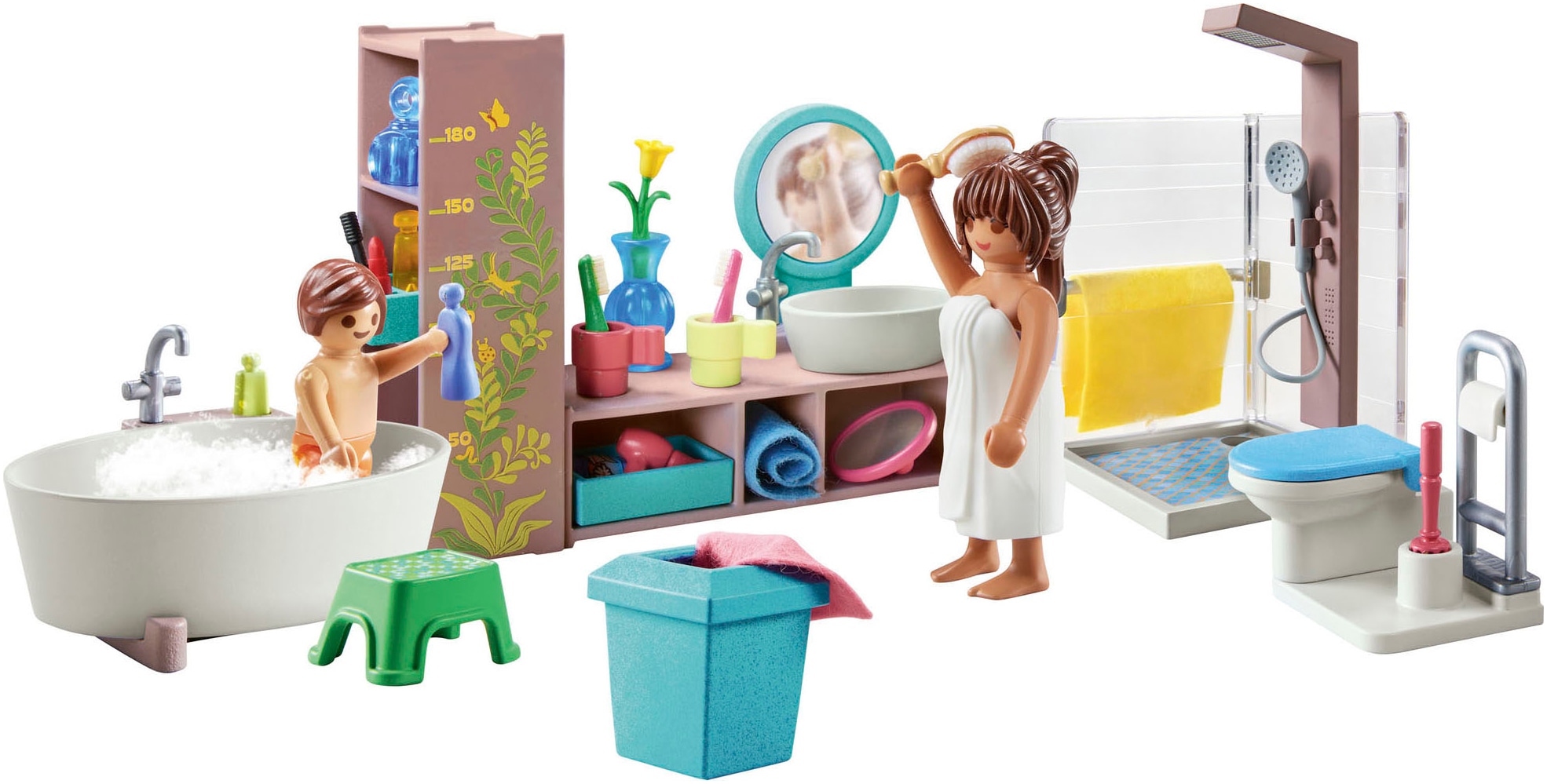 Playmobil® Konstruktions-Spielset »Badezimmer (71611), myLife« Made in Europe