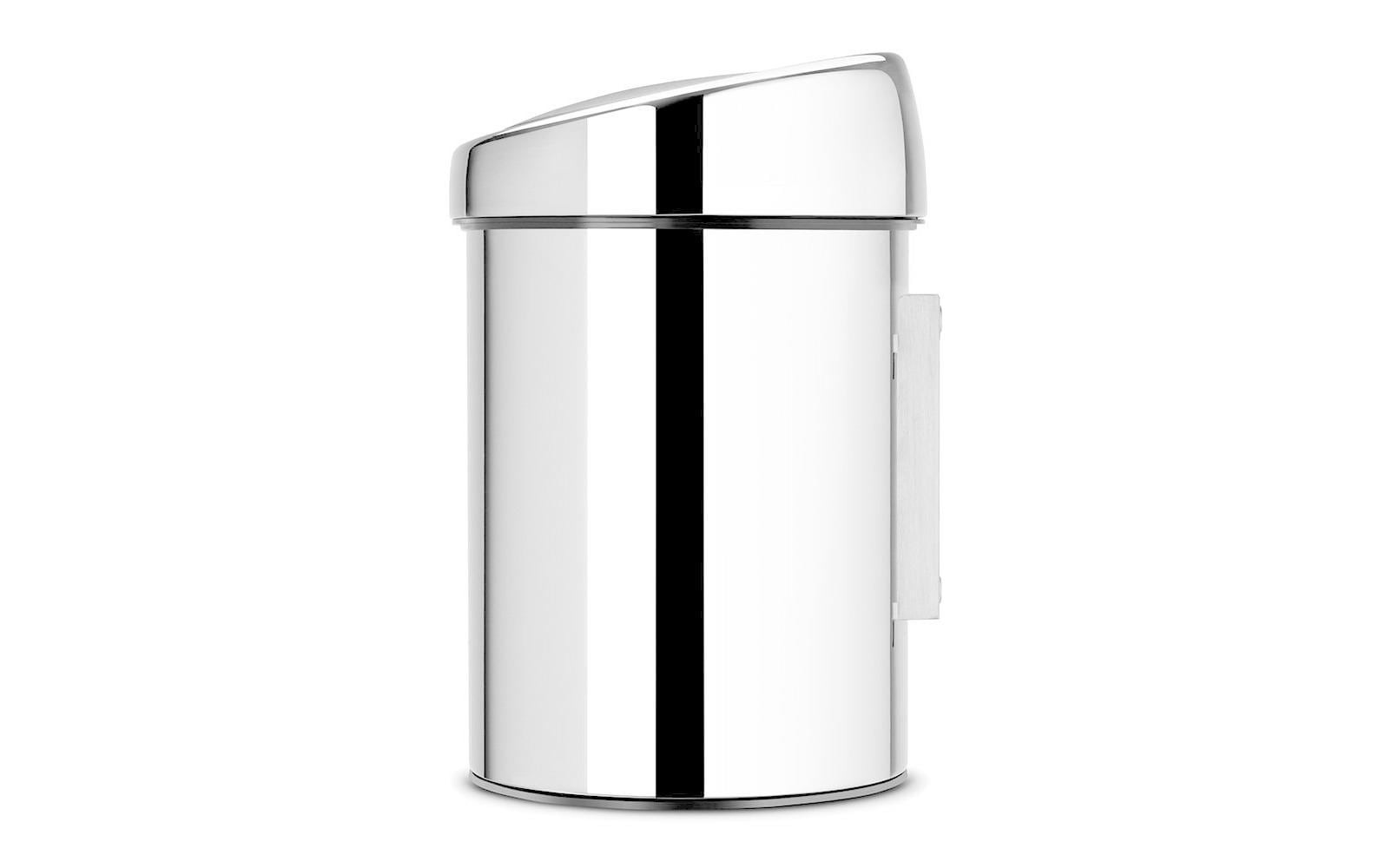 Brabantia Mülleimer "Touch Bin 3 l, Brilliant Steel" 1 Behälter