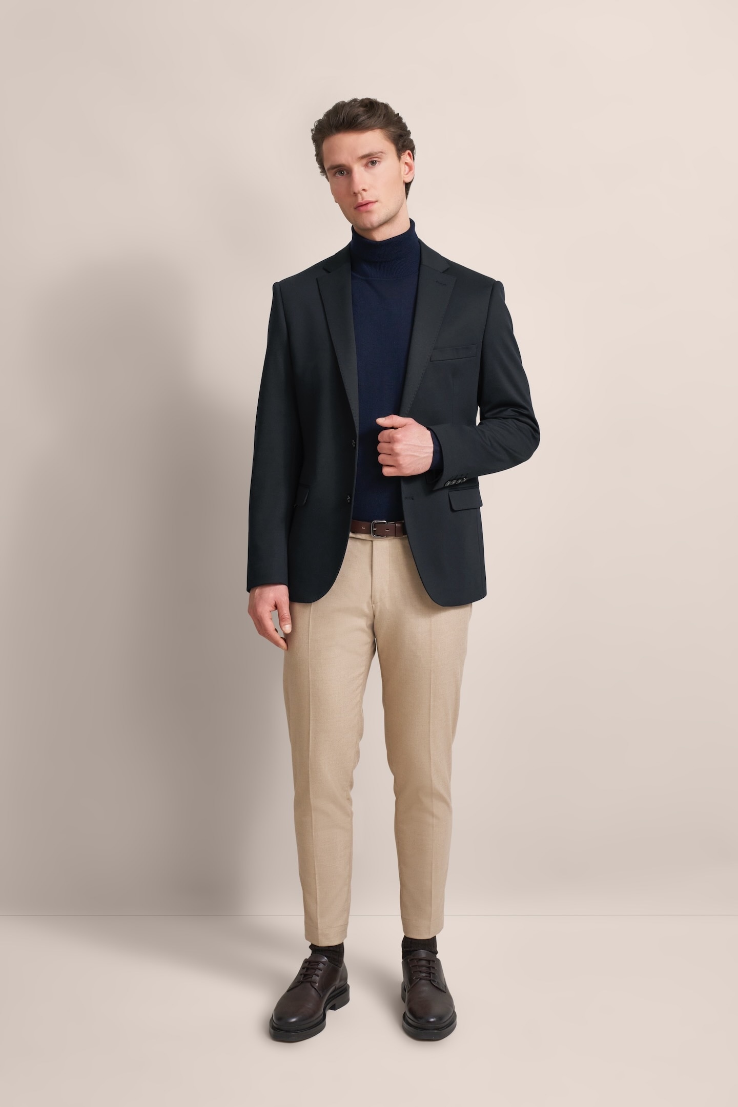 bugatti Anzugsakko mit dezenter Struktur