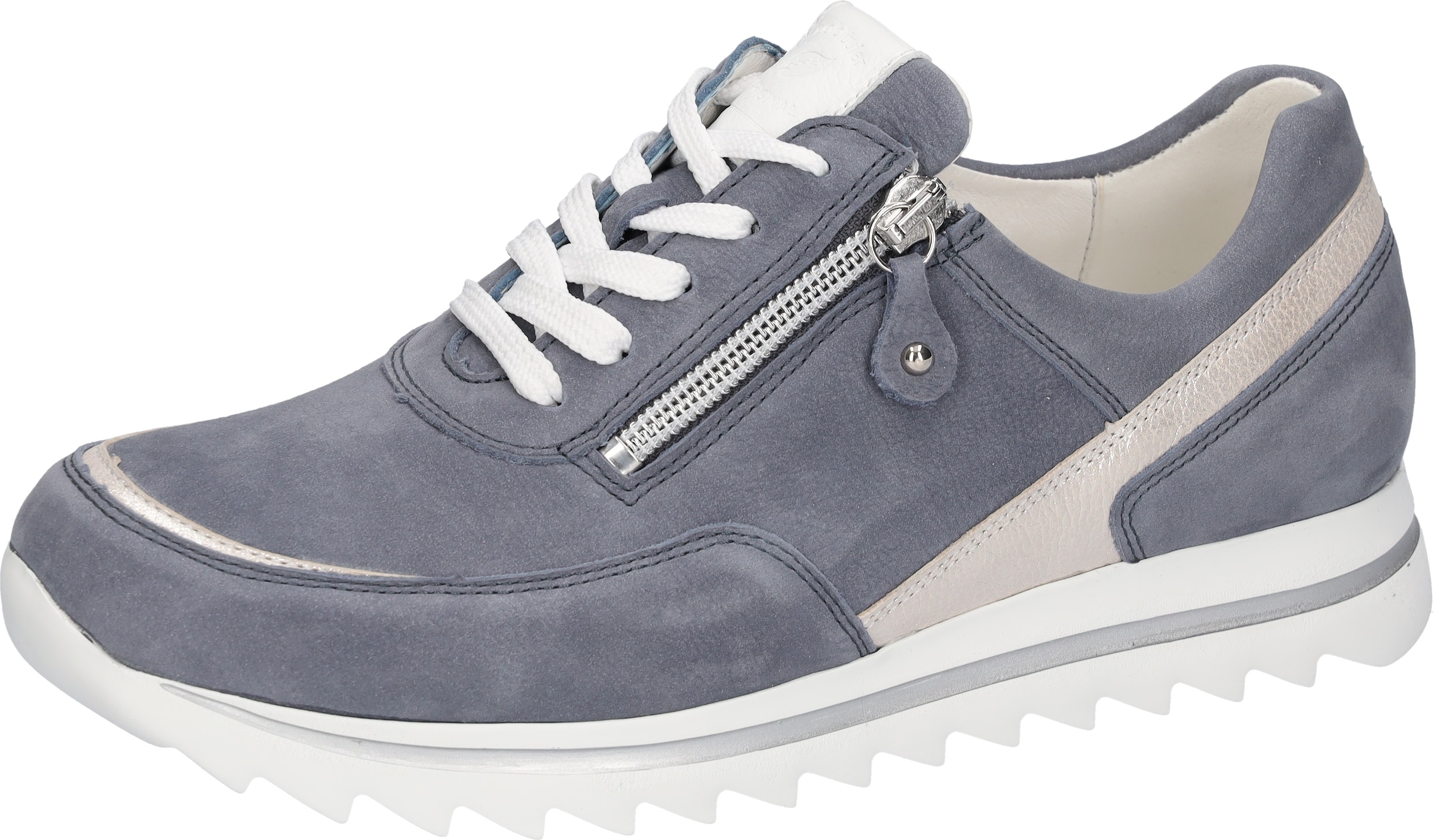 Waldläufer Sneaker »HAIBA«  Schnürschuh, Halbschuh in Komfortweite H (= sehr weit)