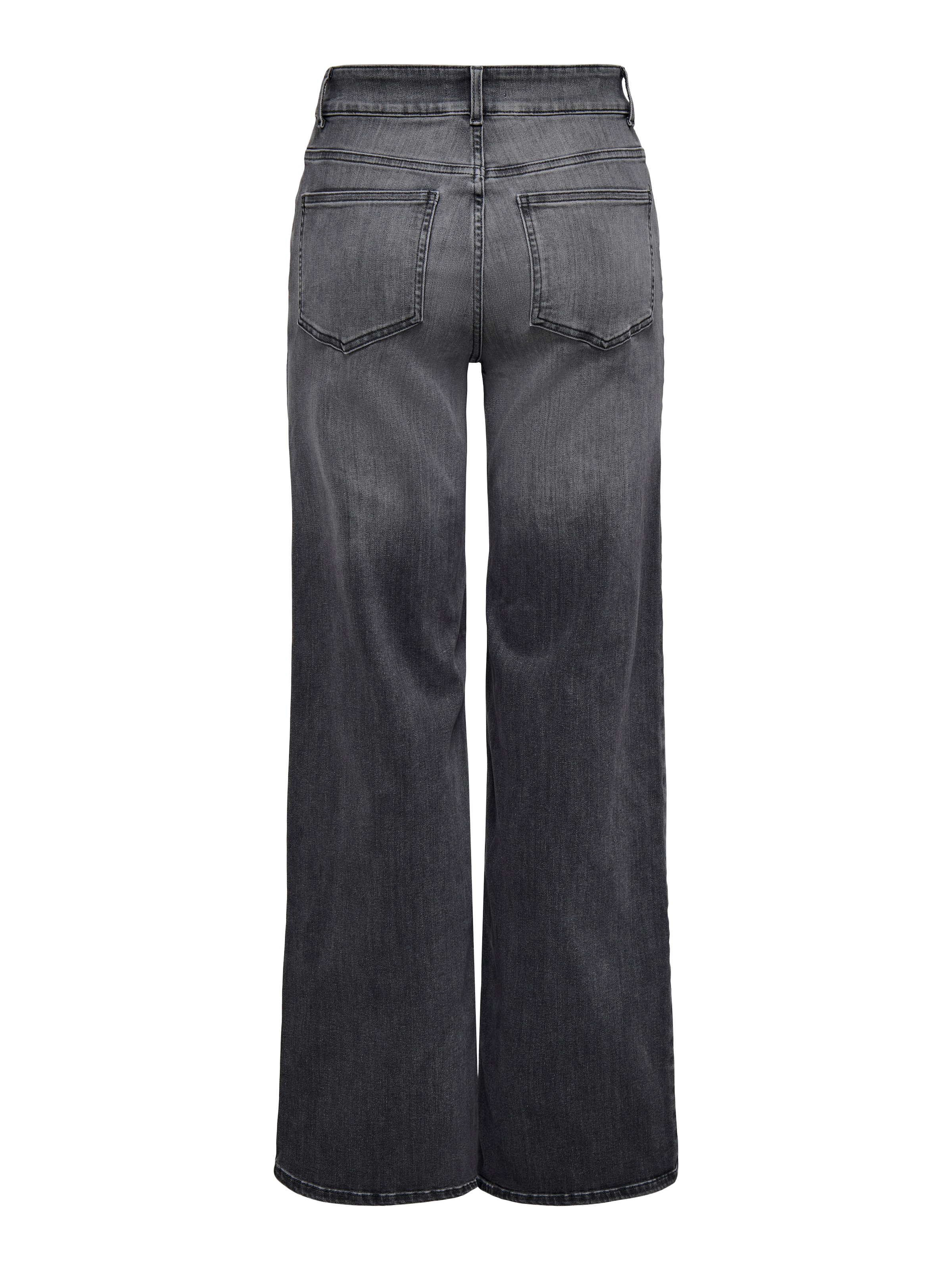 ONLY Jeans taille haute »ONLMADISON BLUSH HW WD DB BT SIK221 NOOS« hohe Leibhöhe, weite Beinform, gewaschener Denim-Look