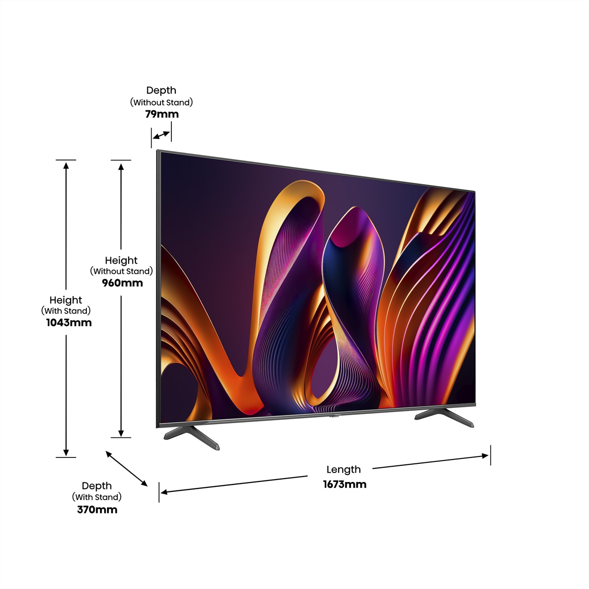 Hisense QLED-Fernseher »75E77NQ PRO«, UHD