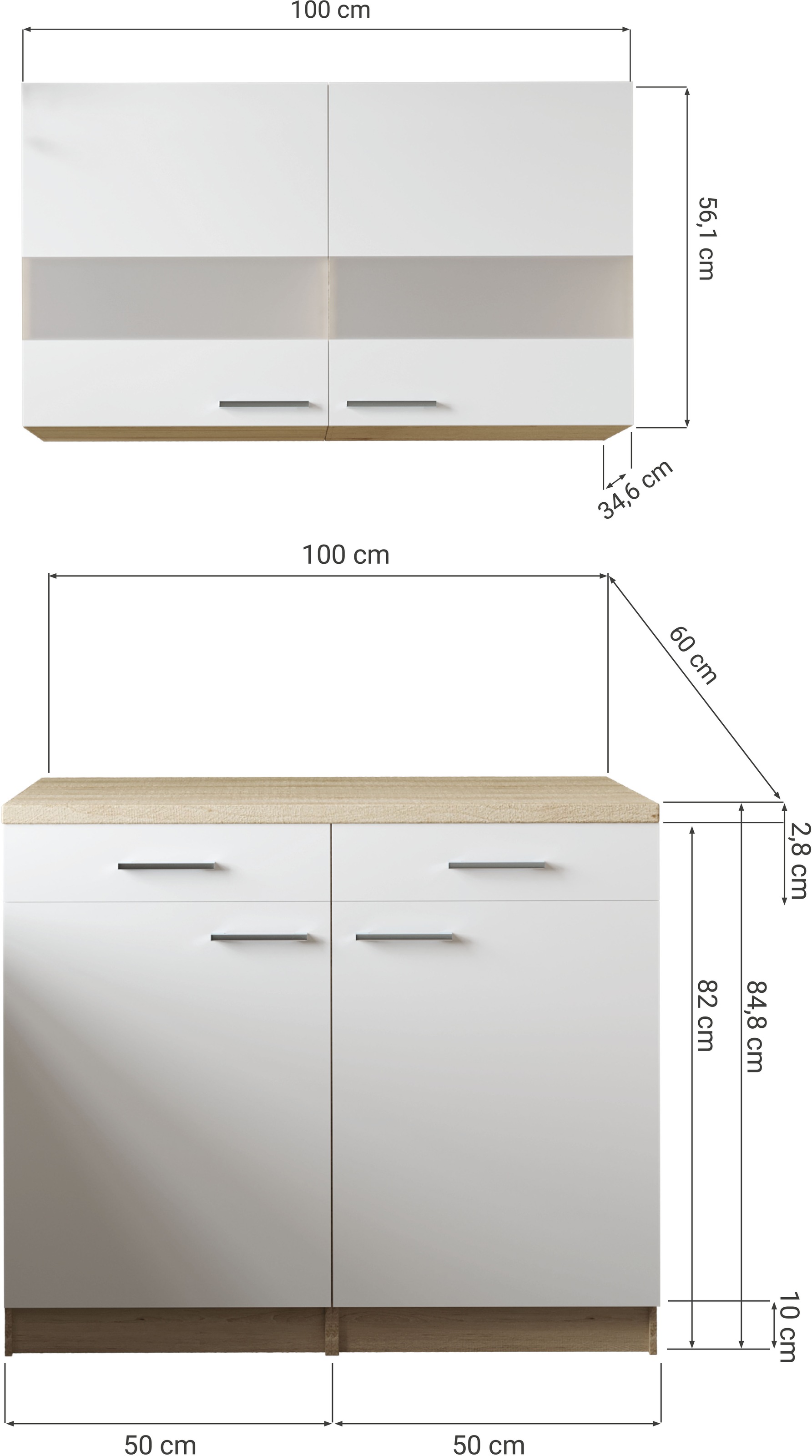 RESPEKTA Set d'armoires multi-usages »Merle«