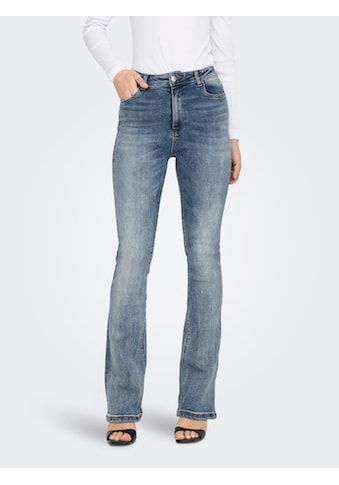 Bootcut-Jeans »ONLMILA HW FLARED DNM BJ13994 NOOS«