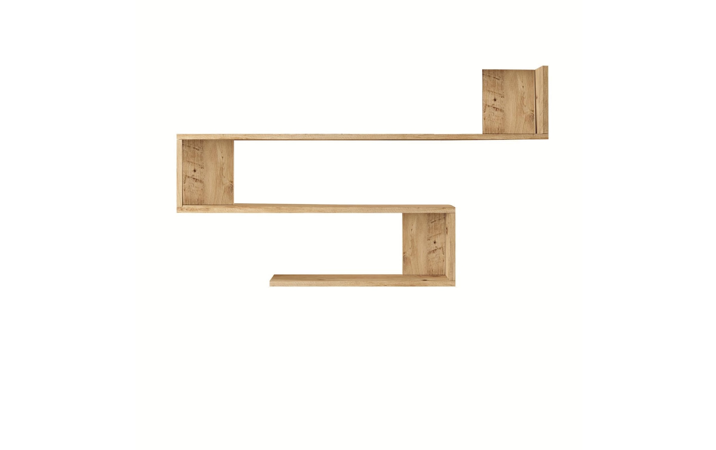 Woody Fashion Natur Wandregal "Wl10"