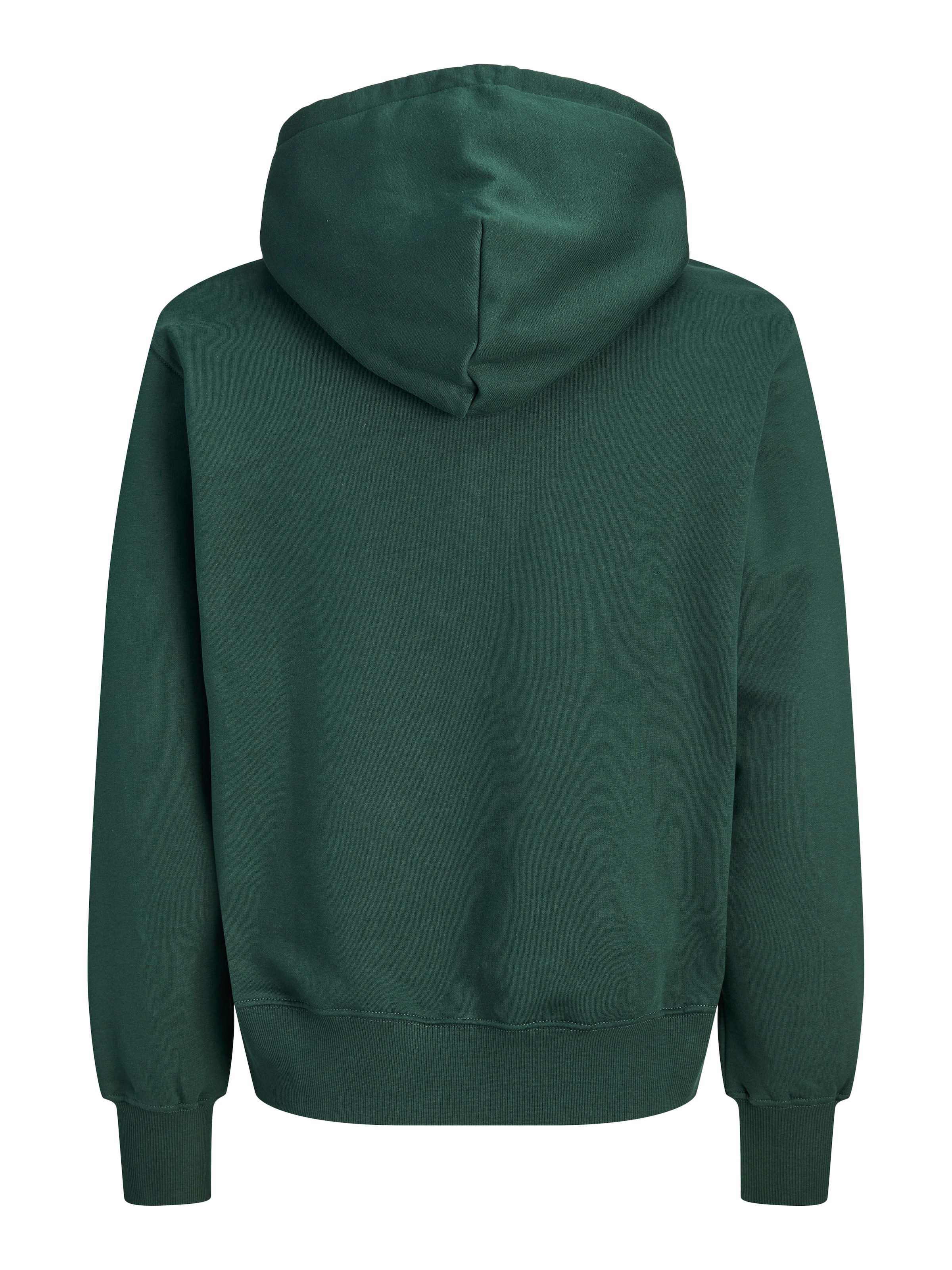 Jack & Jones Sweat à capuche »JORFREDERIKSBERG MONOGRAM SWEAT HOOD SN«, mélange coton, coupe décontractée
