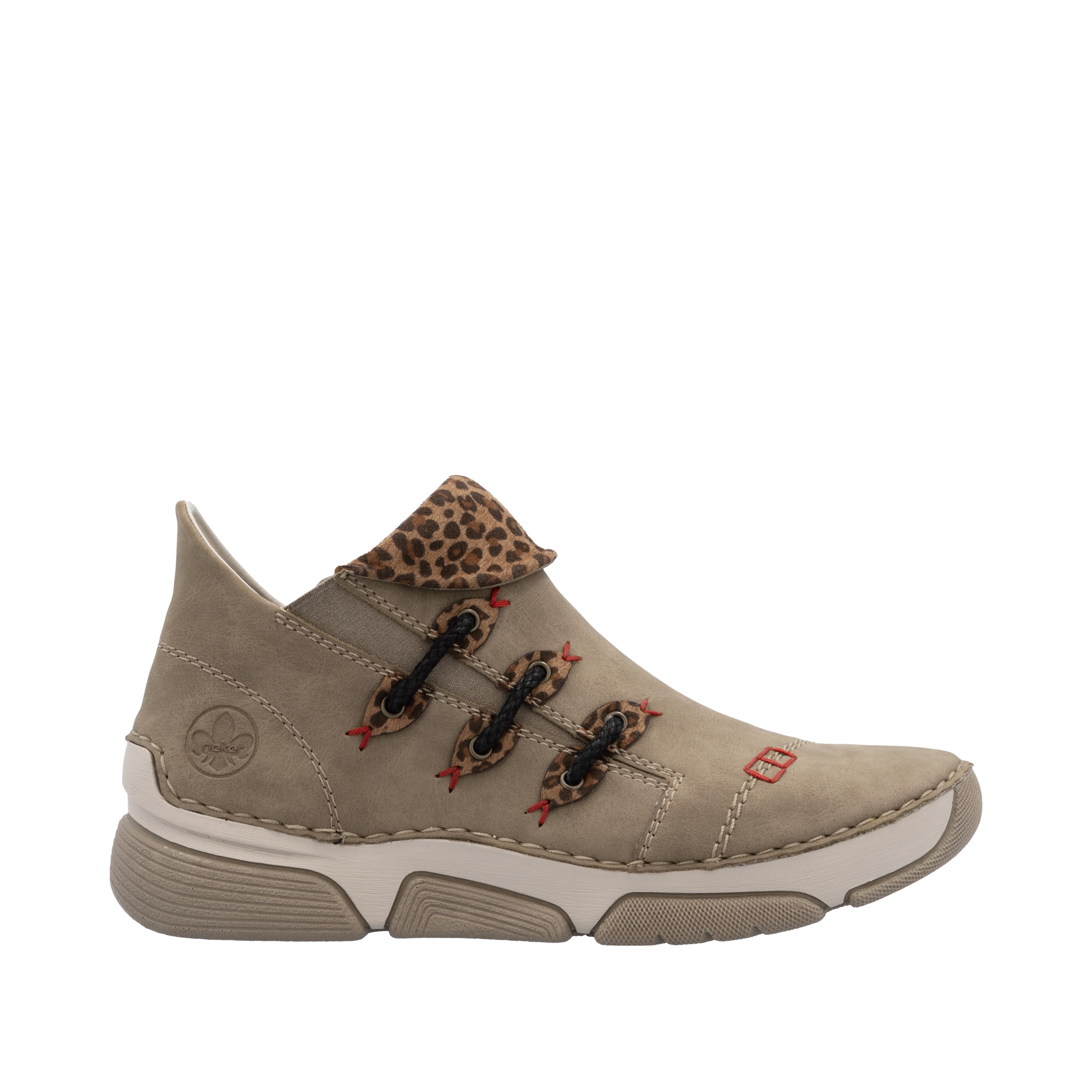 Rieker Bottines de sneakers  Schlupfboots, Stiefelette, High Top Sneaker mit Innenreissverschluss