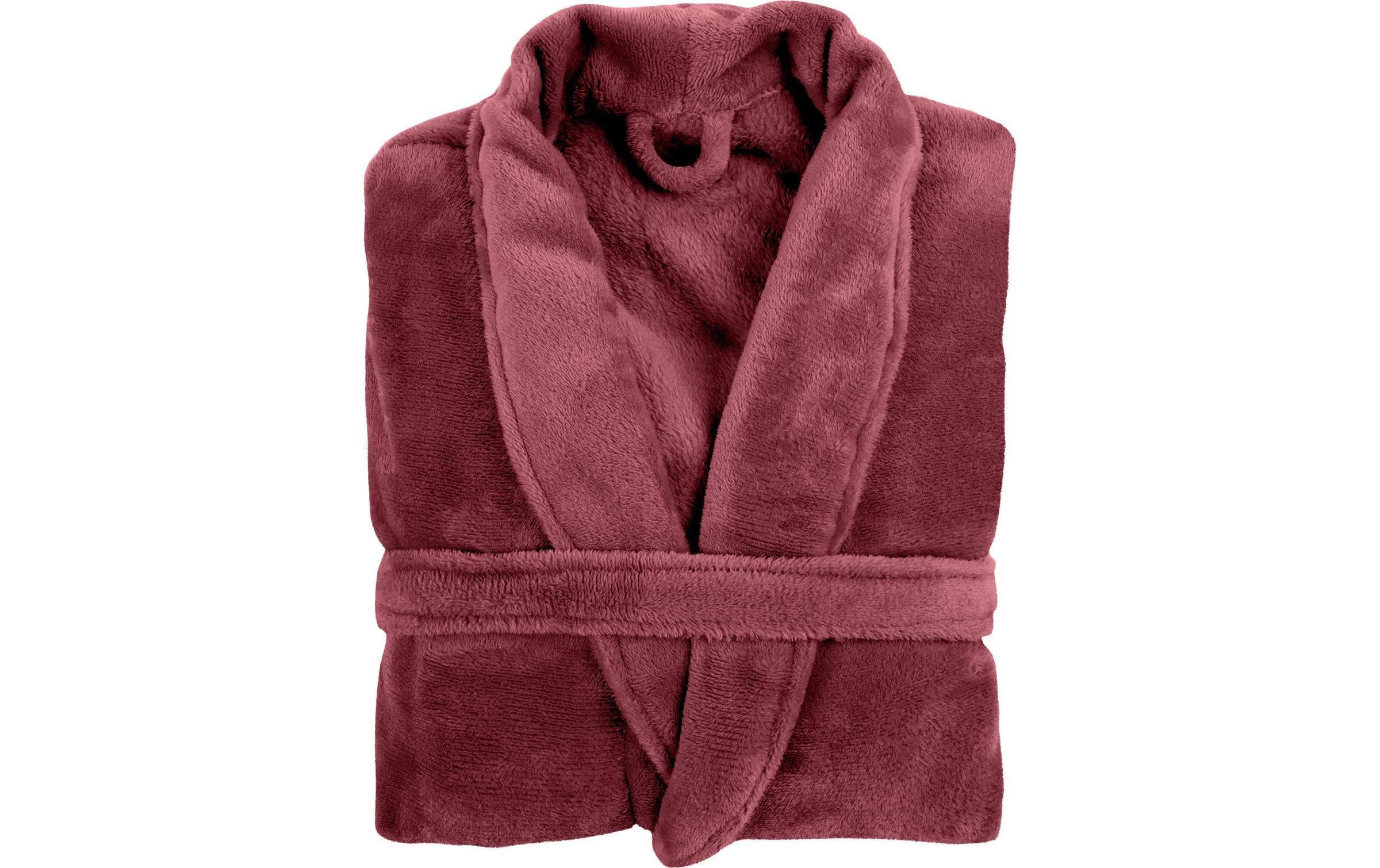   Bademantel »Tiseco Cosy L/XL« Weicher Microflanell-Bademantel für gemütliche Wärme