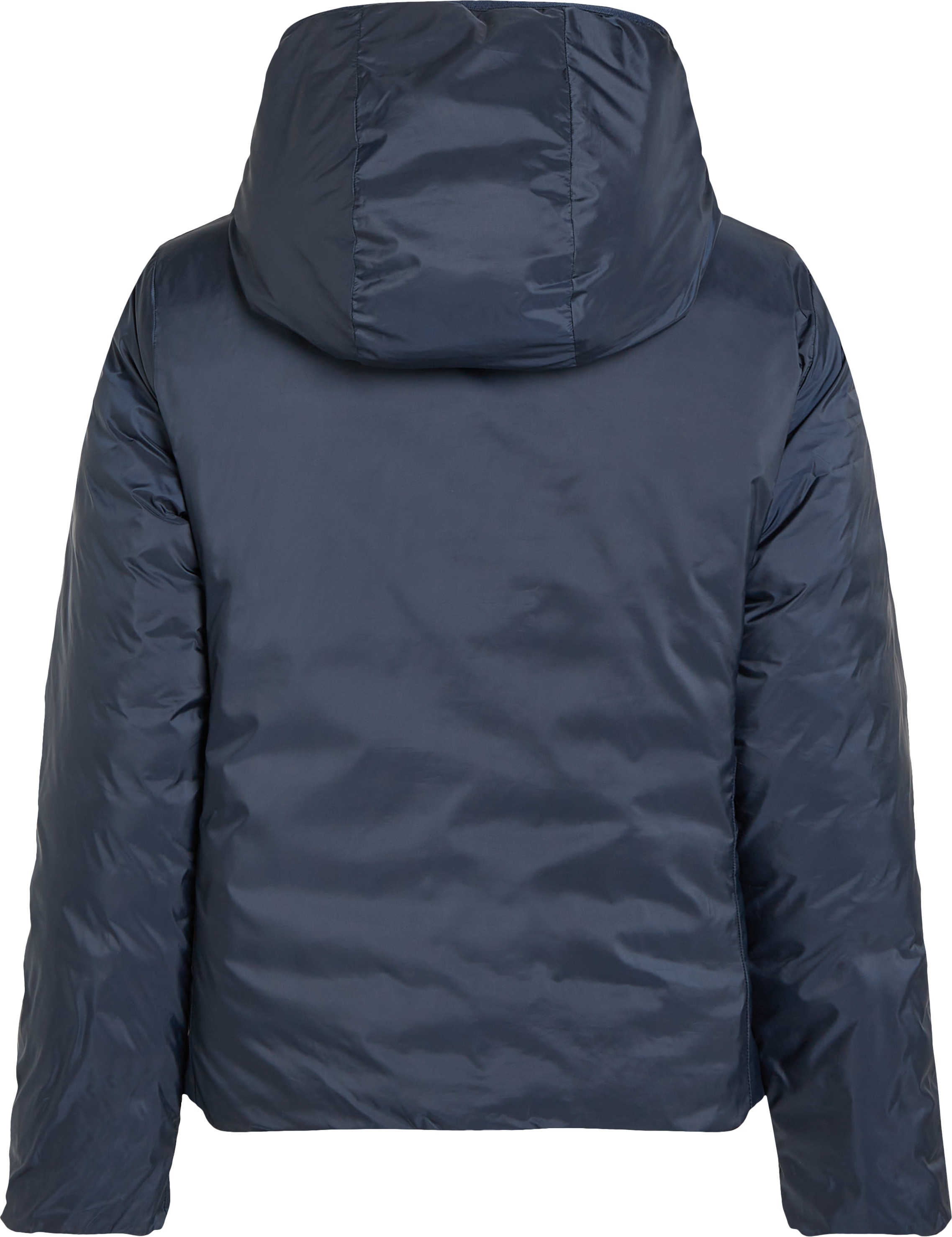 Tommy Hilfiger Steppjacke »REVERSIBLE LW PADDED JACKET«, mit Kapuze, mit reversible Tragemöglichkeit, leichte Wattierung, Logo-Patch