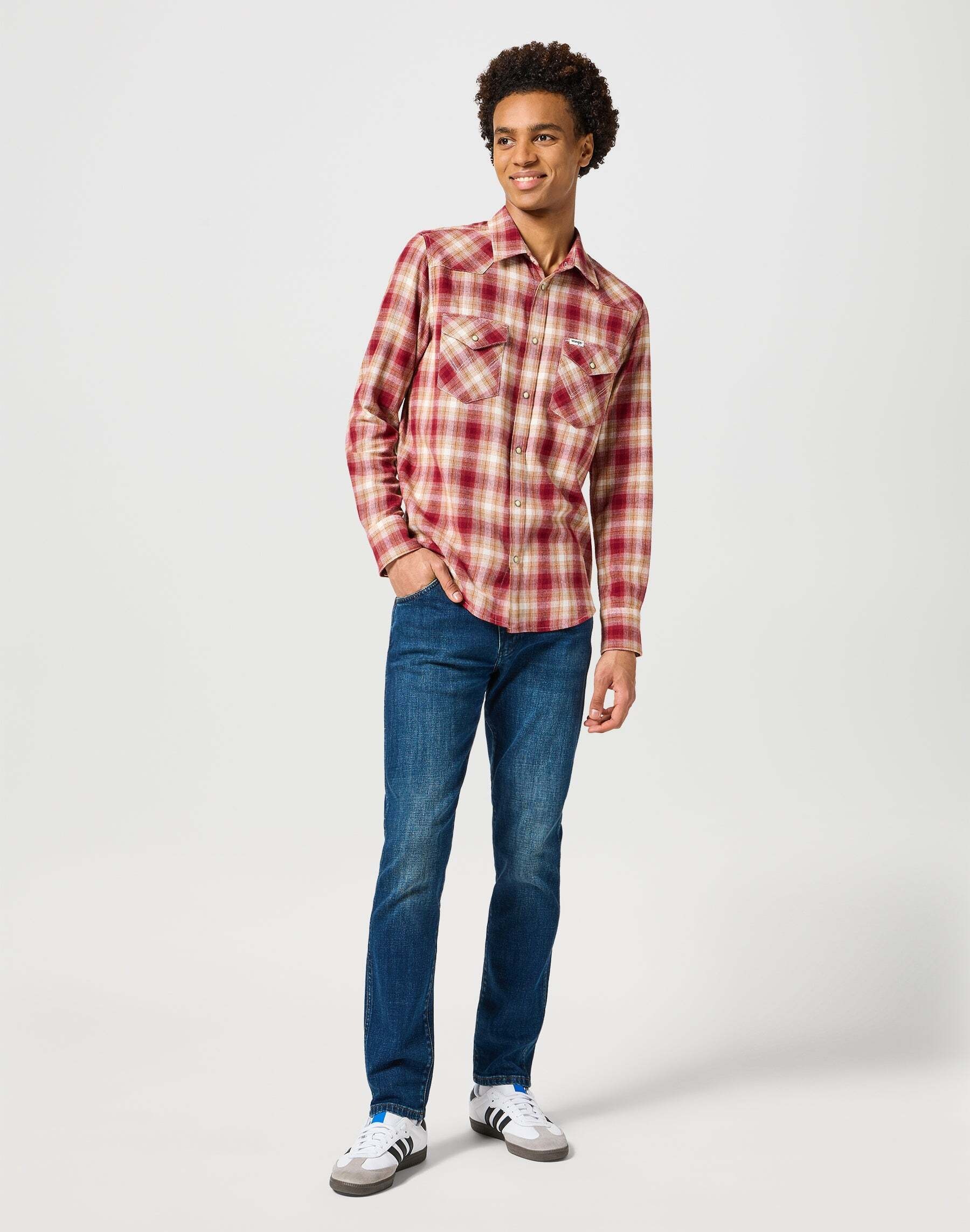 Wrangler Langarmhemd »Wrangler Langarmhemd Western Shirt«