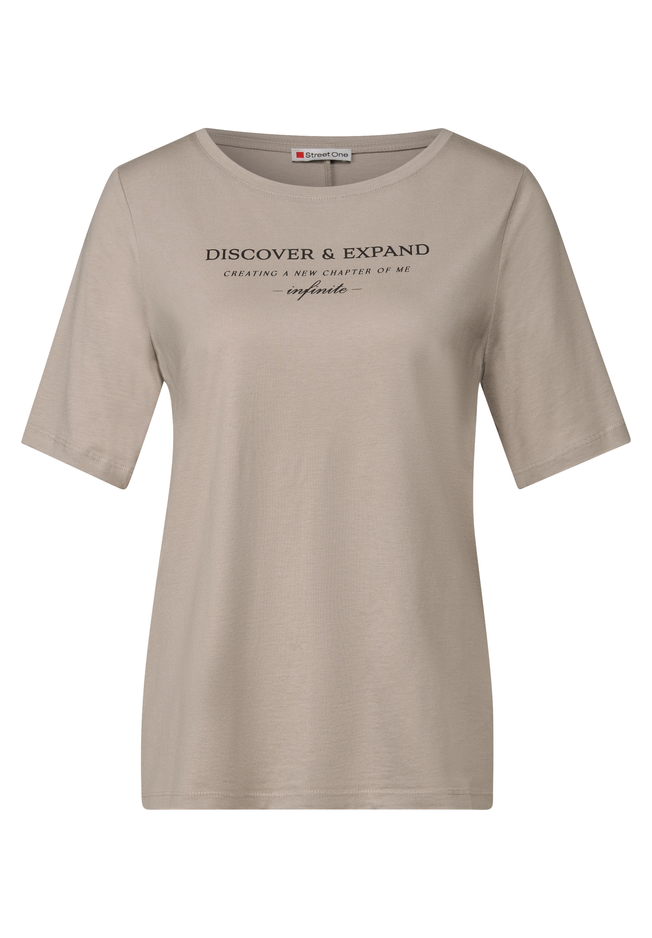 STREET ONE T-Shirt, mit Schriftzug