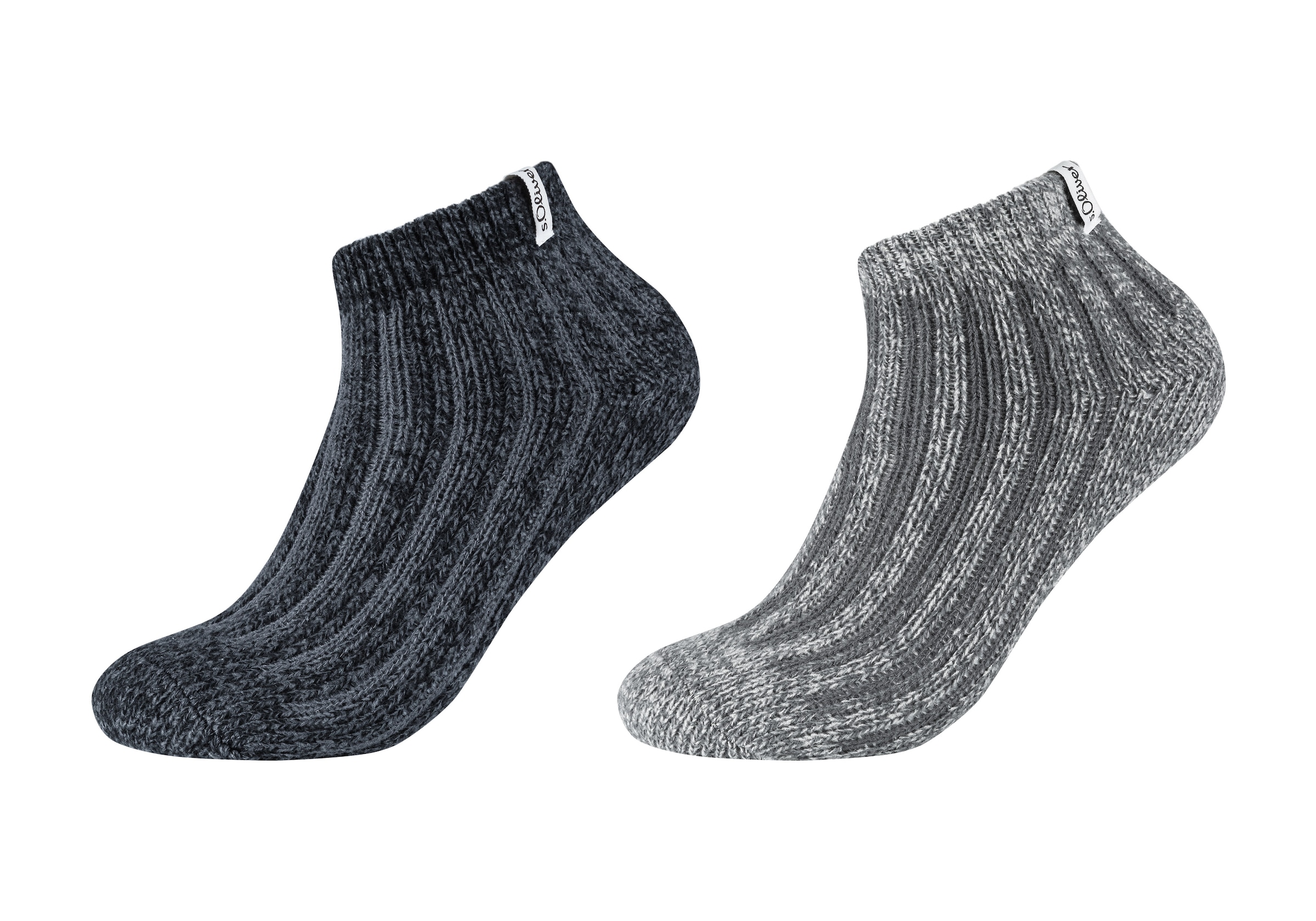 s.Oliver Chaussettes de baskets »warm & cozy« 4 Couple tlg. avec ceinture élastique