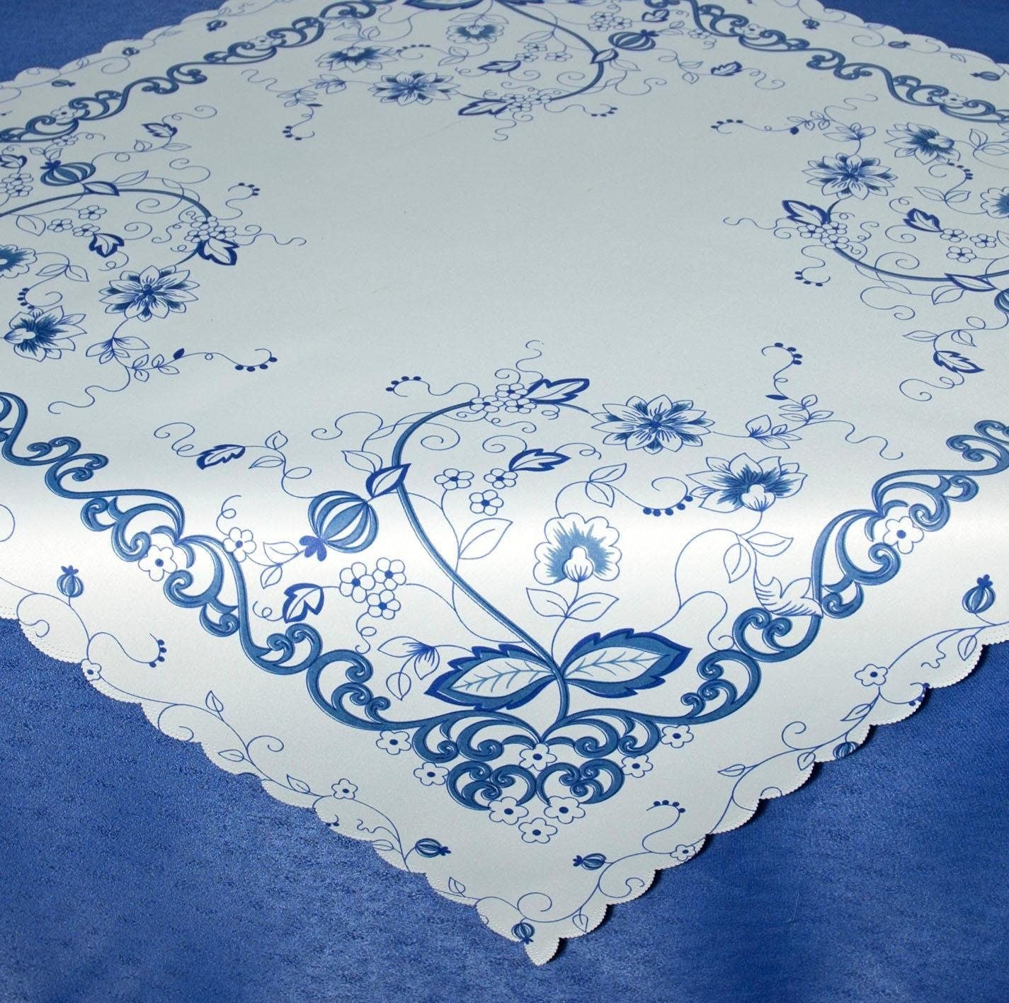 Delindo Lifestyle Mitteldecke »ZWIEBELMUSTER« Glattes Gewebe, bedruckt