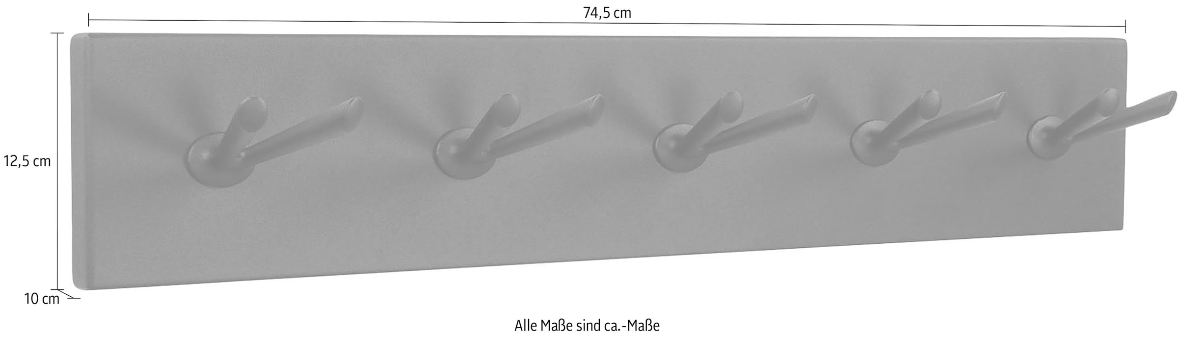 Spinder Design Porte-manteau »Pull« métal, largeur 74,5 cm