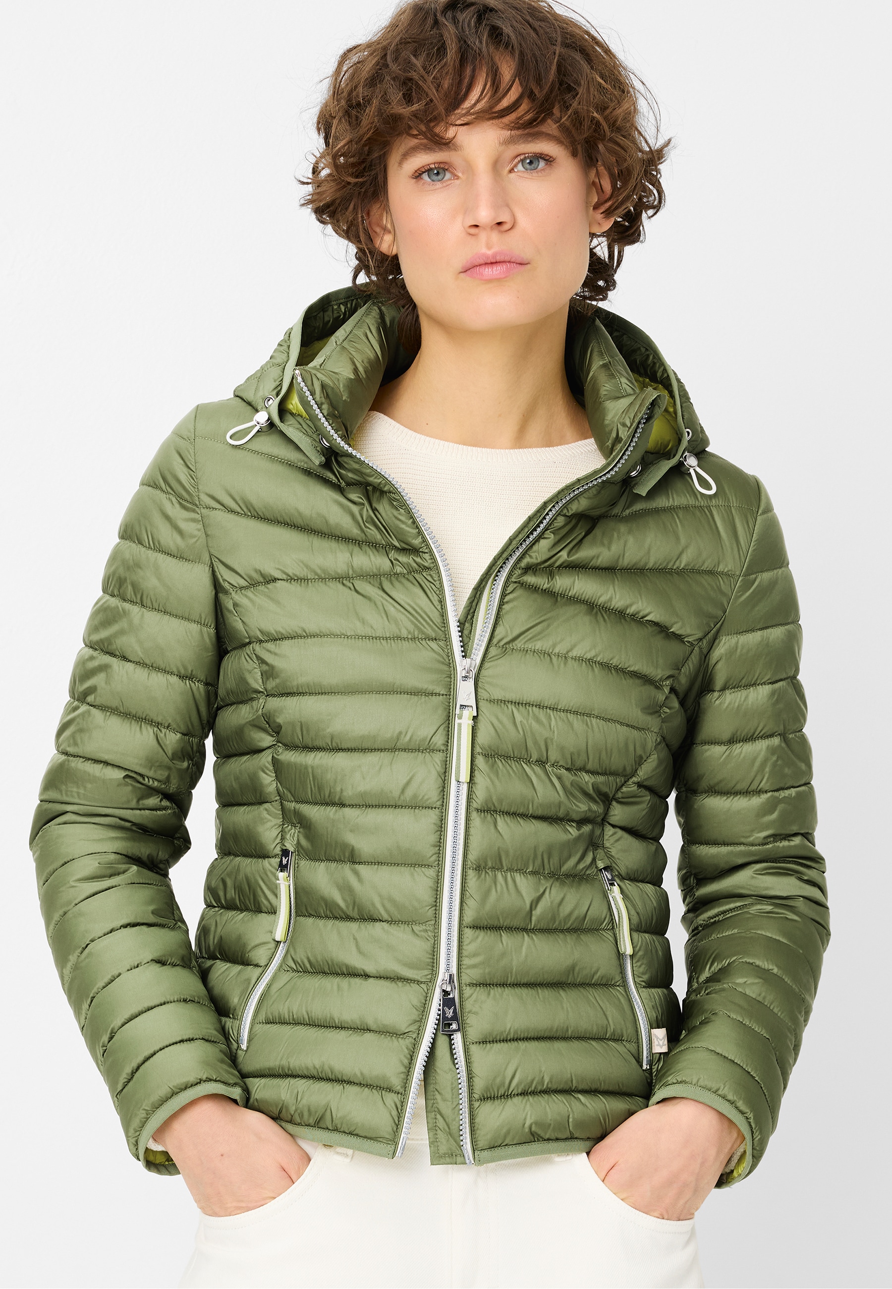 Image of Fuchs Schmitt Steppjacke mit Kapuze abnehmbare Kapuze, Regular Fit, 2-Wegereissverschluss