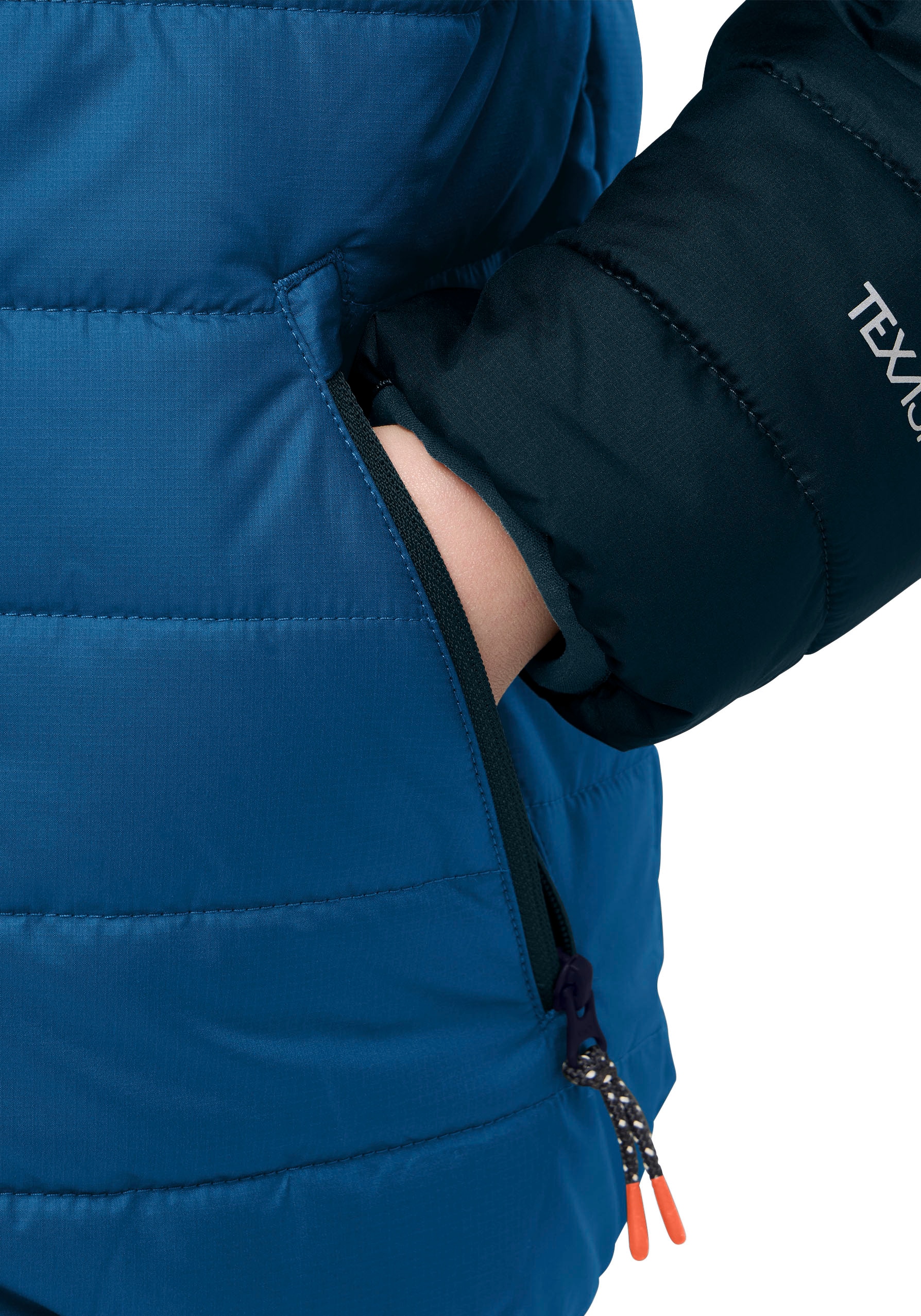 Jack Wolfskin Steppjacke »ZENON für Kinder«, mit Kapuze