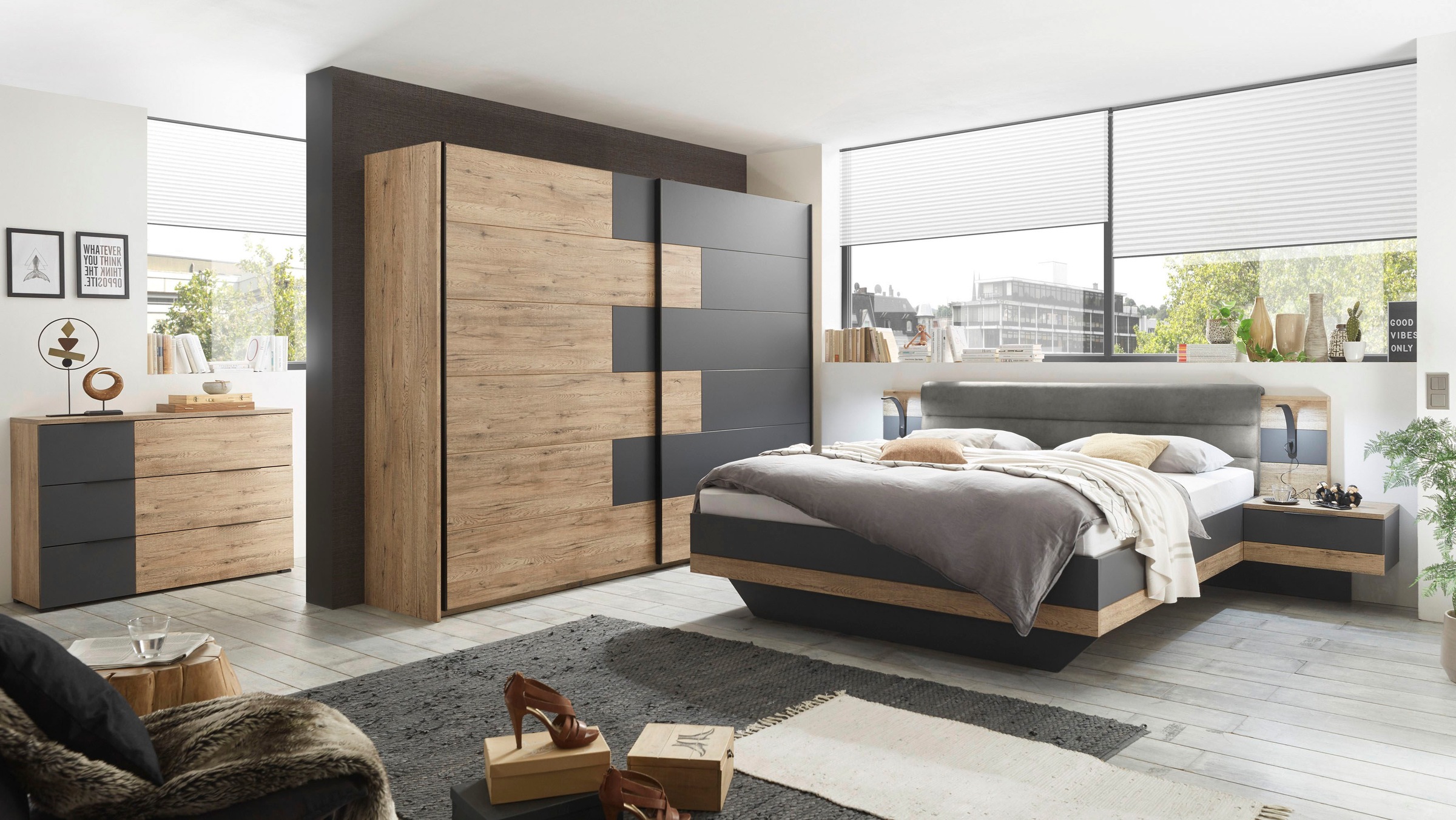 Schlafkontor Schwebetürenschrank »Linea«