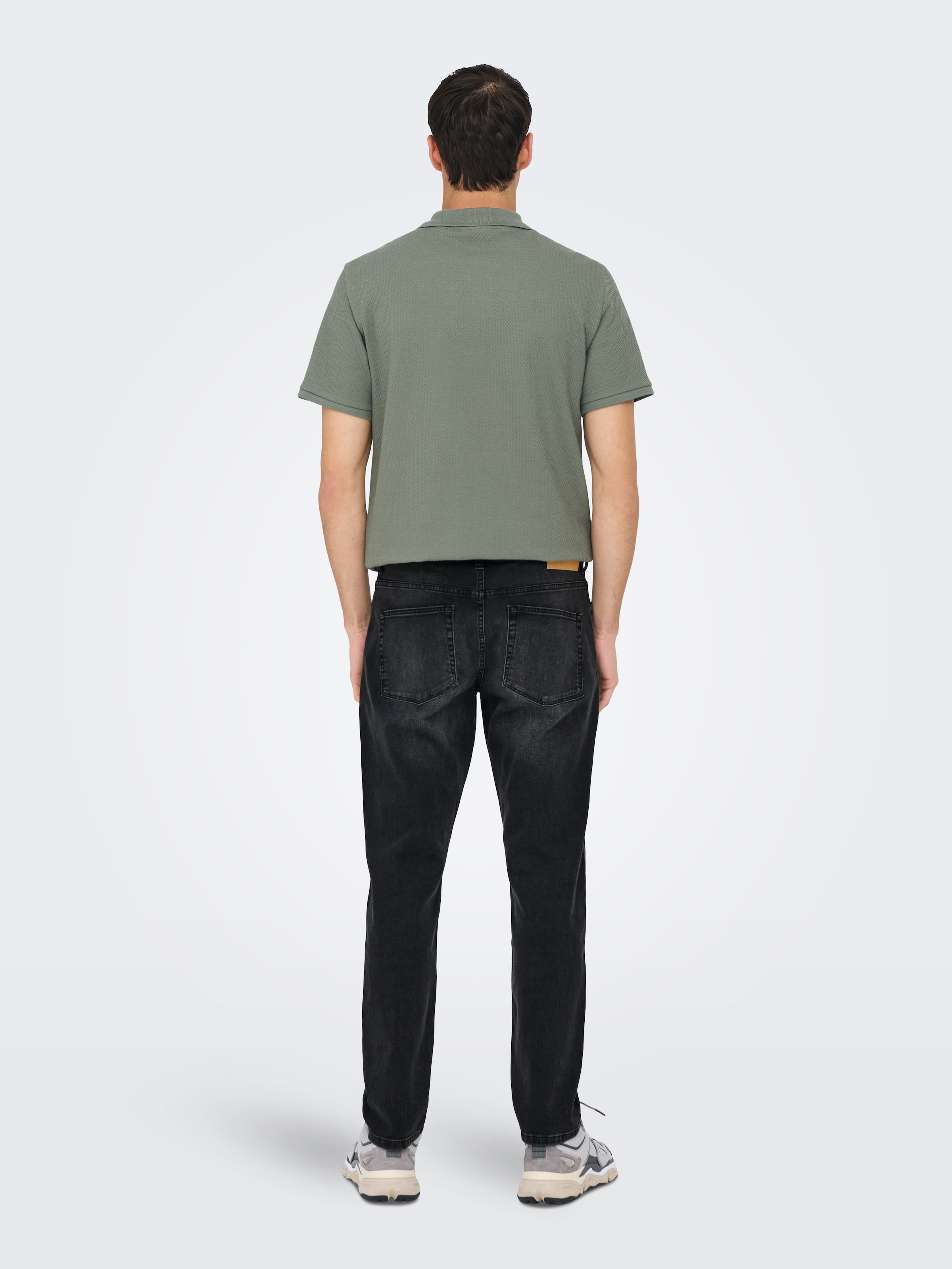 ONLY & SONS Jeans coupe régulière »ONSWEFT REG. WB 4101 PIM DNM NOOS« mélange coton, coupe régulière