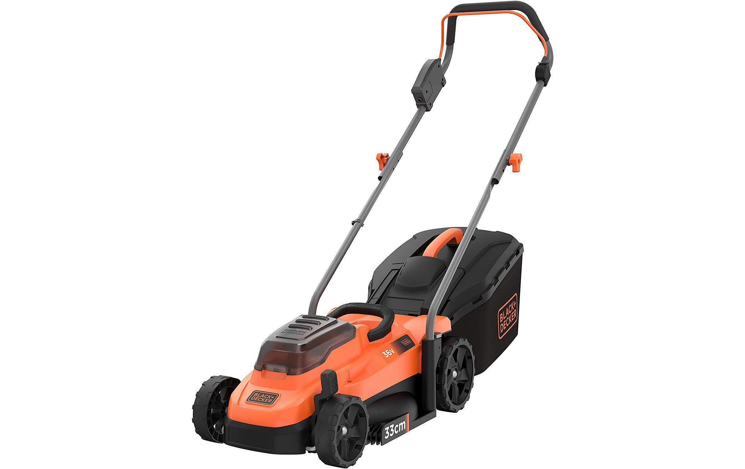 Akku-Rasenmäher, Black & Decker, »BCMW3336N Solo«