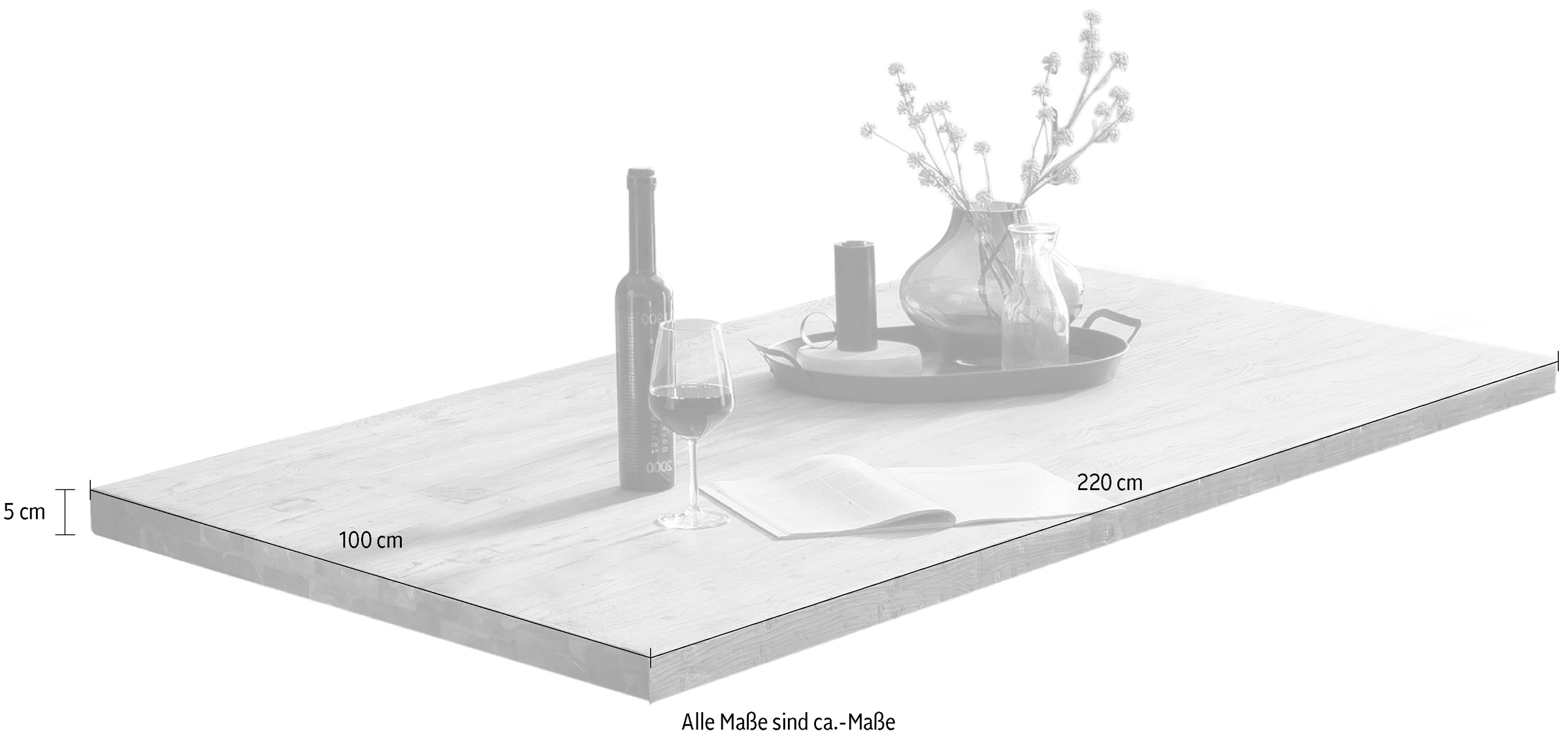 SIT Tischplatte 1 Stk. tlg. aus recyceltem Teakholz