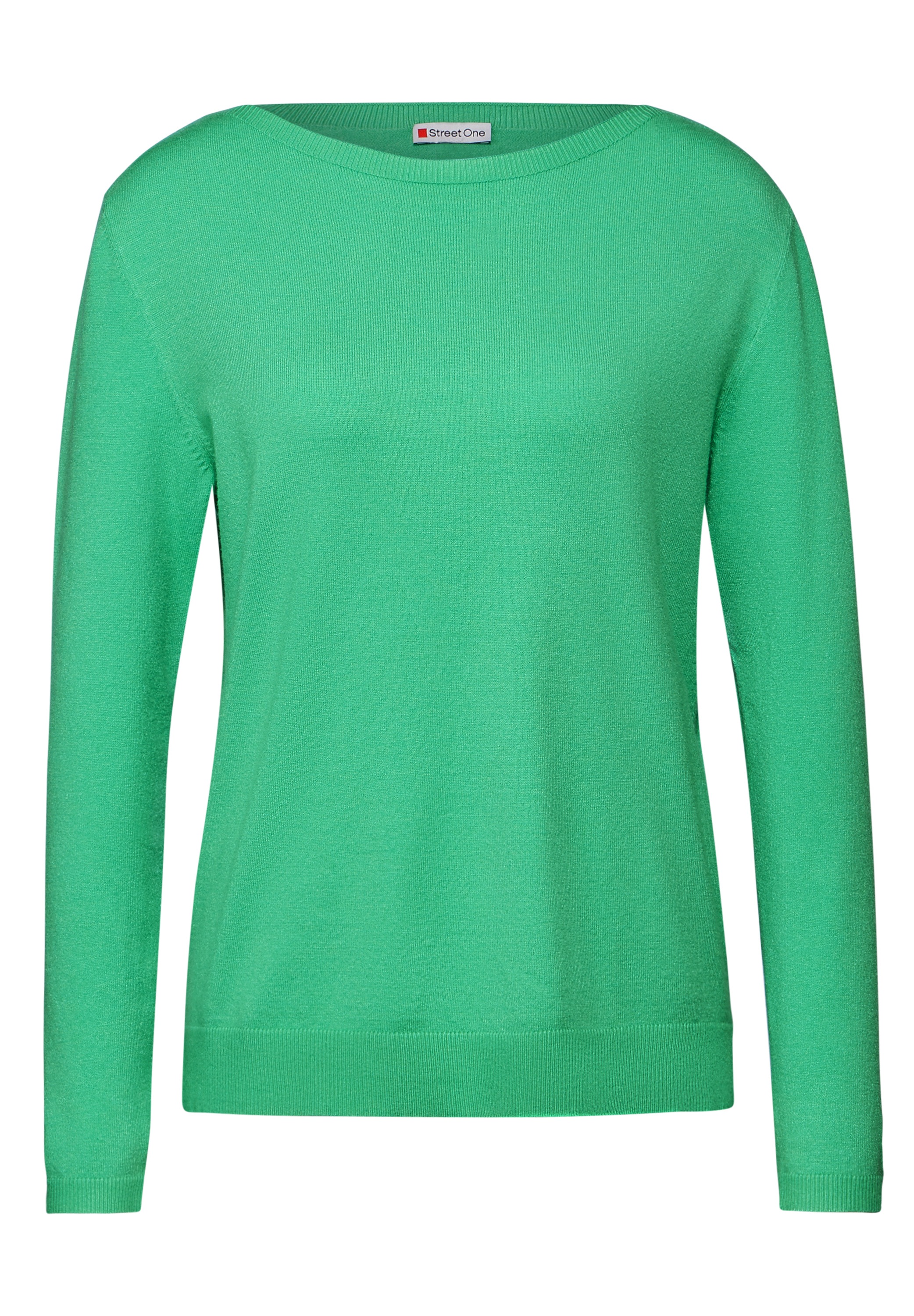 STREET ONE Strickpullover, mit Rippbündchen