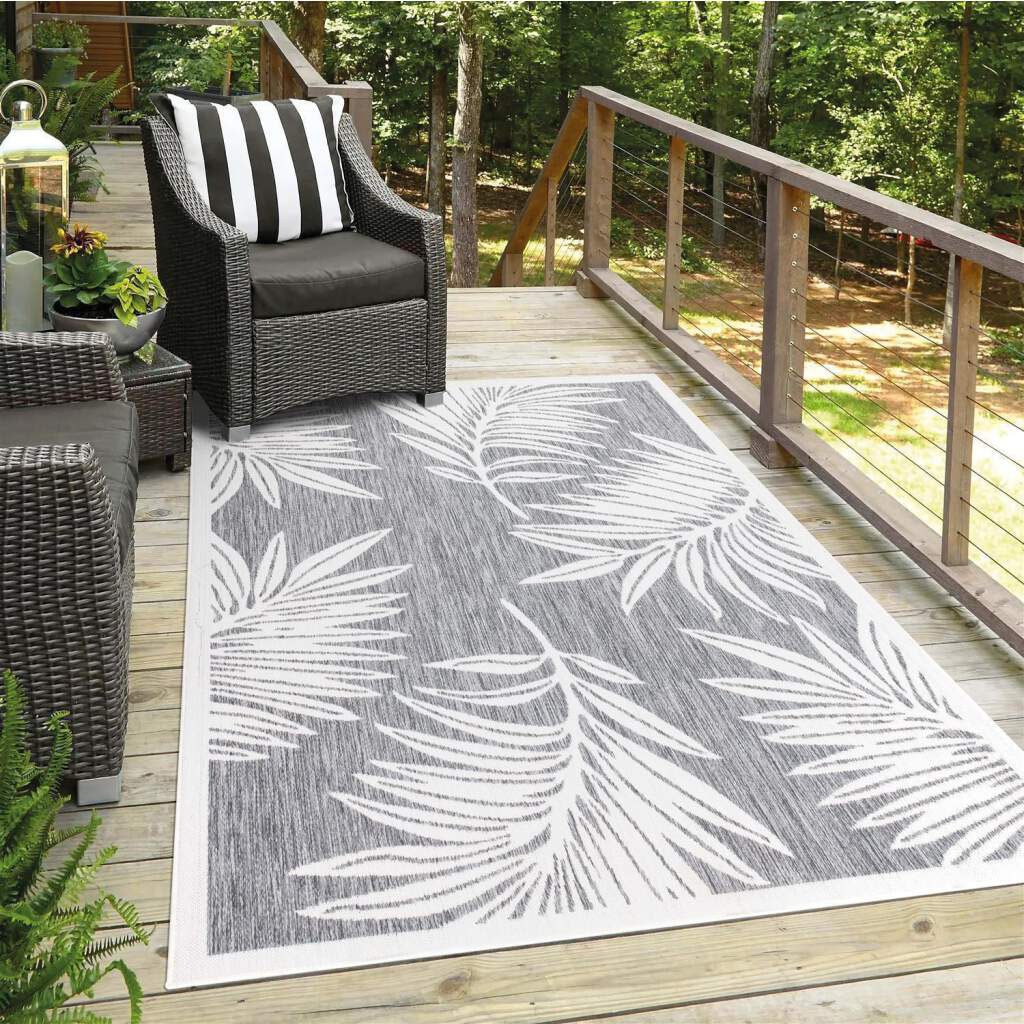 Carpet City Teppich »Outdoor«, rechteckig, in acheter erhältlich Flachgewebe, Form confortablement UV-beständig, auch quadratischer
