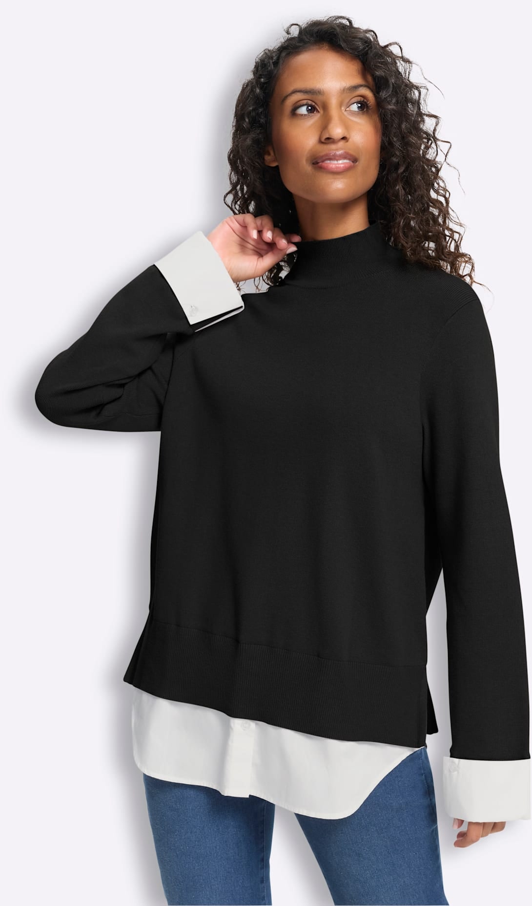 Image of heine 2-in-1-Pullover "2-in-1-Pullover"
