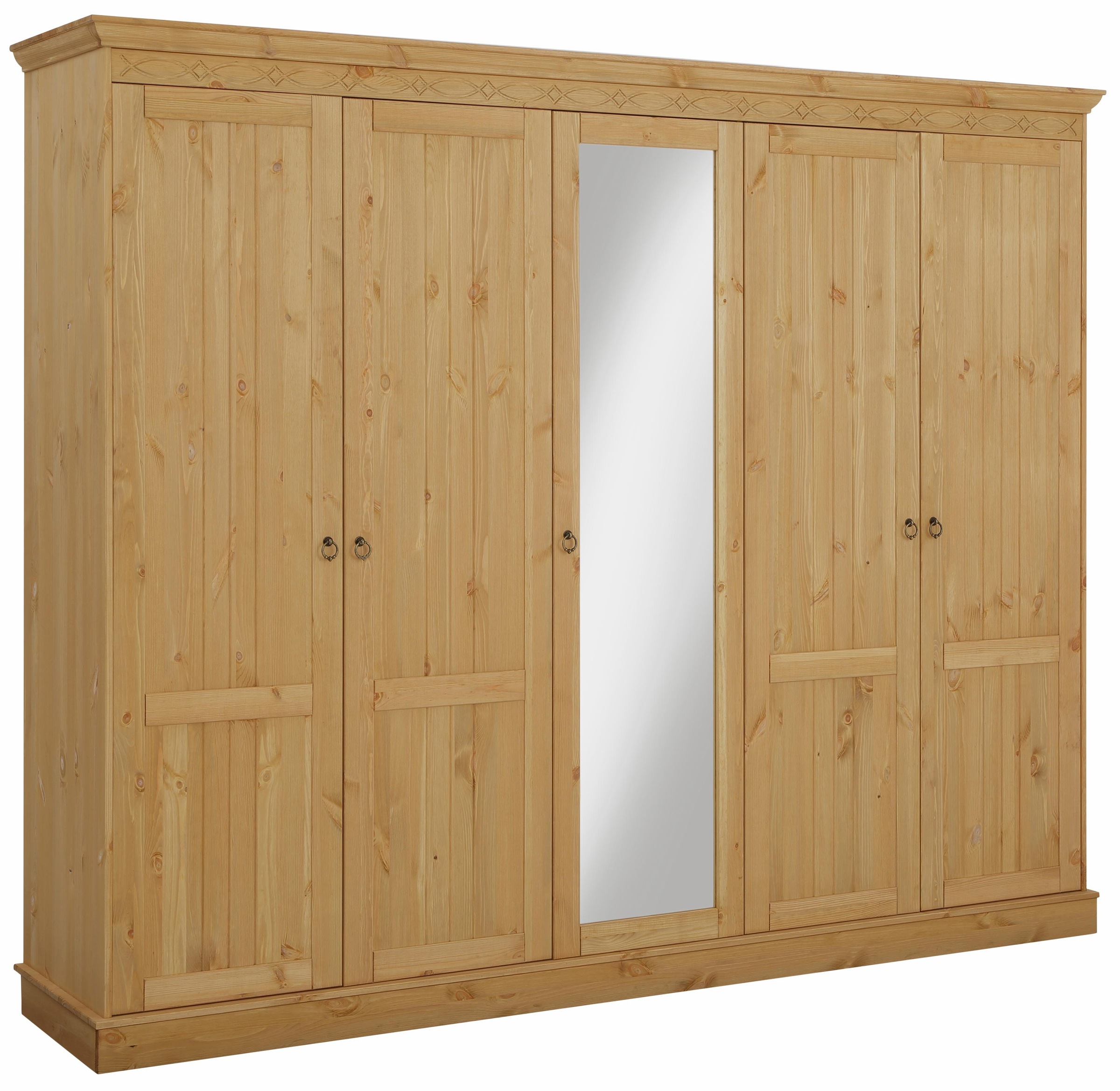 Image of Home affaire Drehtürenschrank »Indra«, in 3 Breiten, mit dekorativen Fräsungen bei Ackermann Versand Schweiz