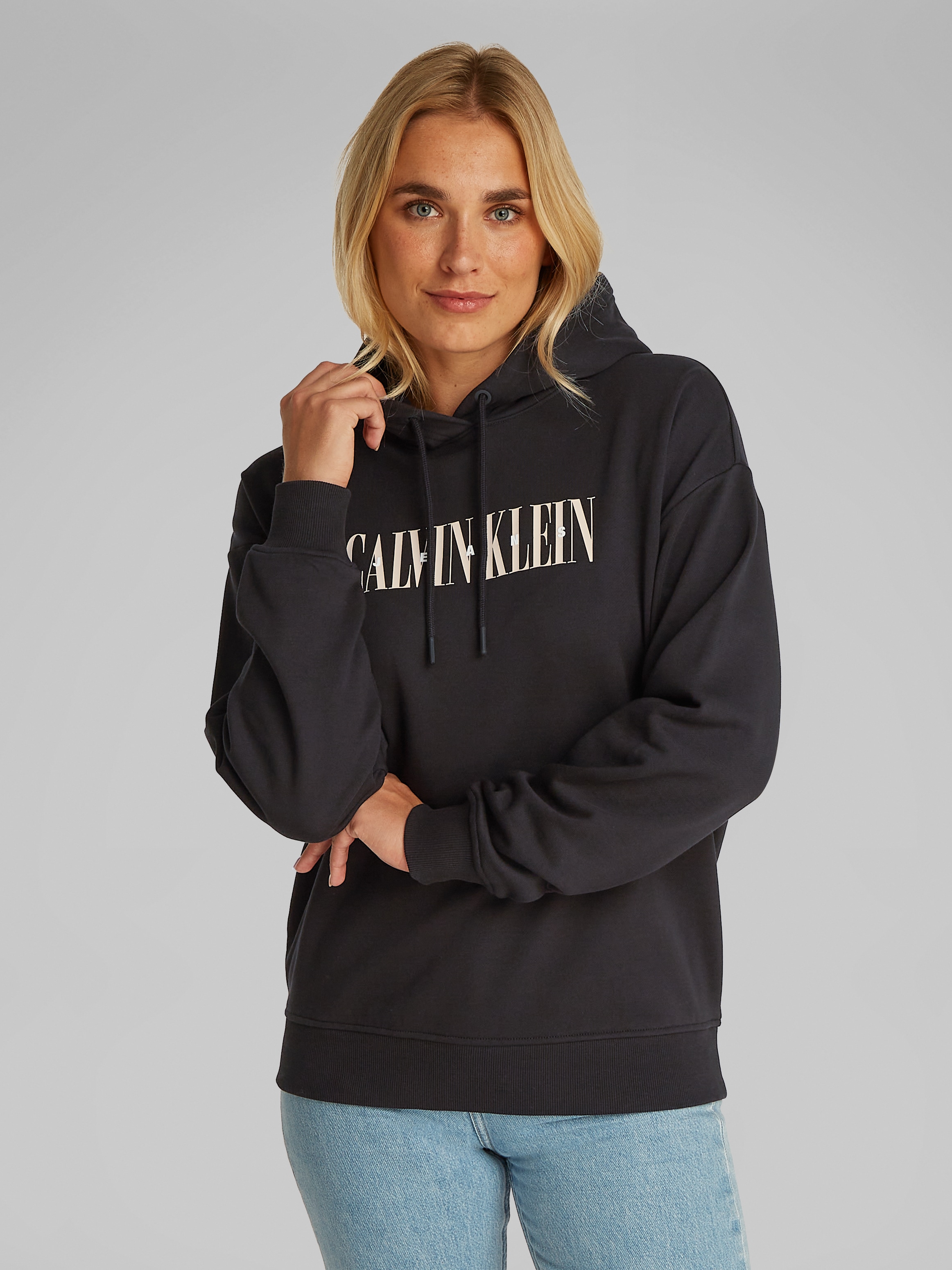 Image of Calvin Klein Hoodie "VARSITY CALVIN KLEIN HOODIE", mit Logo