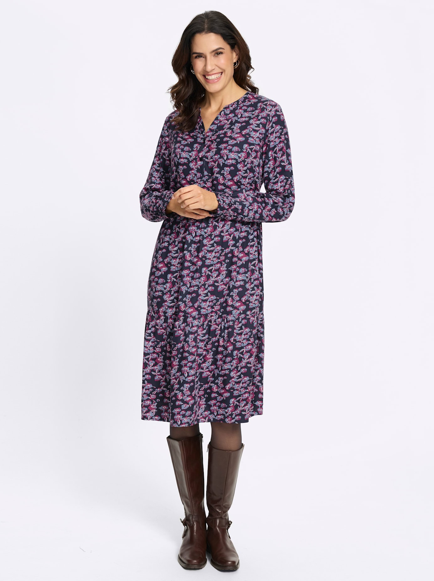 Inspirationen Druckkleid »Druck-Kleid«