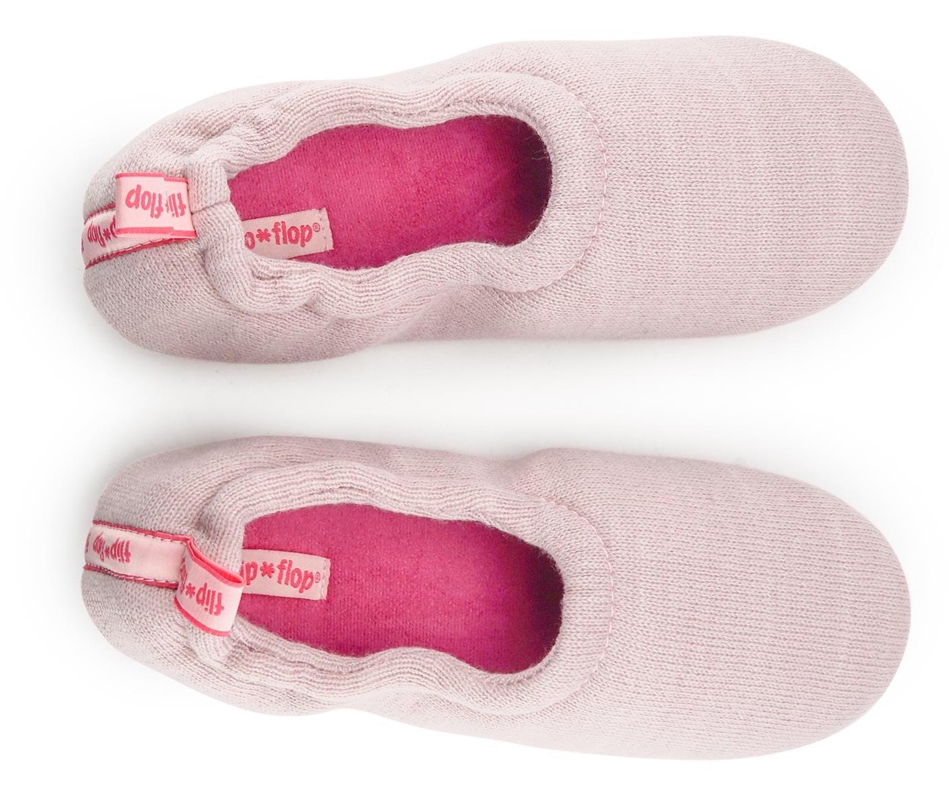 Flip Flop Hausschuh »ballet*knit«, mit Anziehlasche