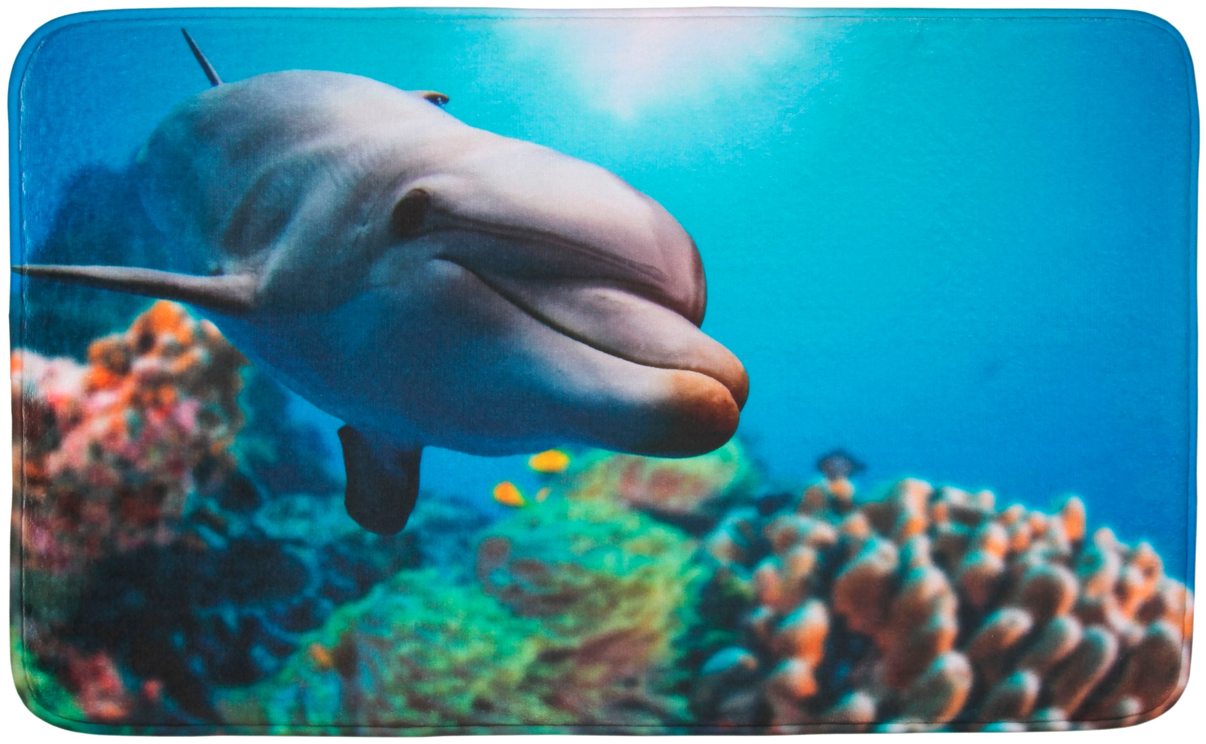 Image of Sanilo Badematte »Delphin«, Höhe 15 mm, schnell trocknend, Memory Schaum bei Ackermann Versand Schweiz