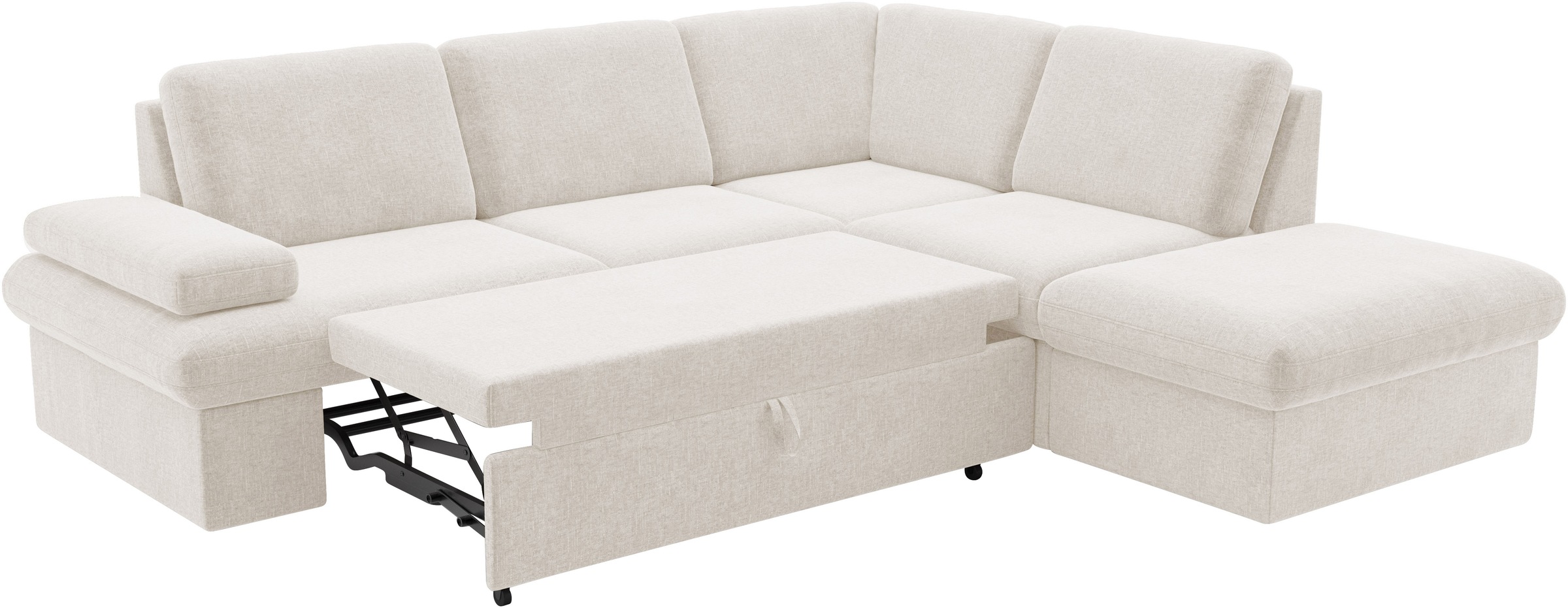 sit&more Ecksofa »Moreno«, mit Armteilverstellung,wahlweise mit Bettfunktion