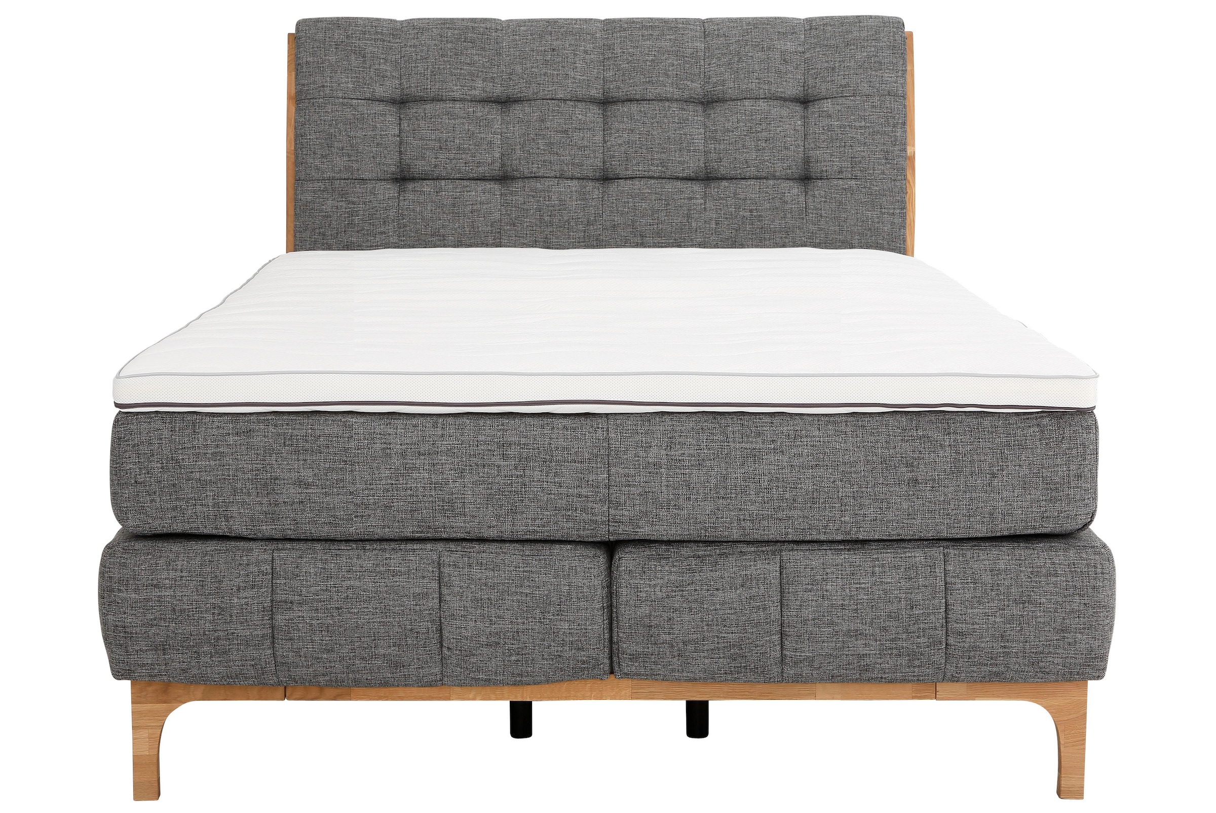 GOODproduct Boxspringbett »Jelle« 5 Stk. tlg. zertifizierte, recycelte Bezugsstoffe, verschiedene Ausführungen