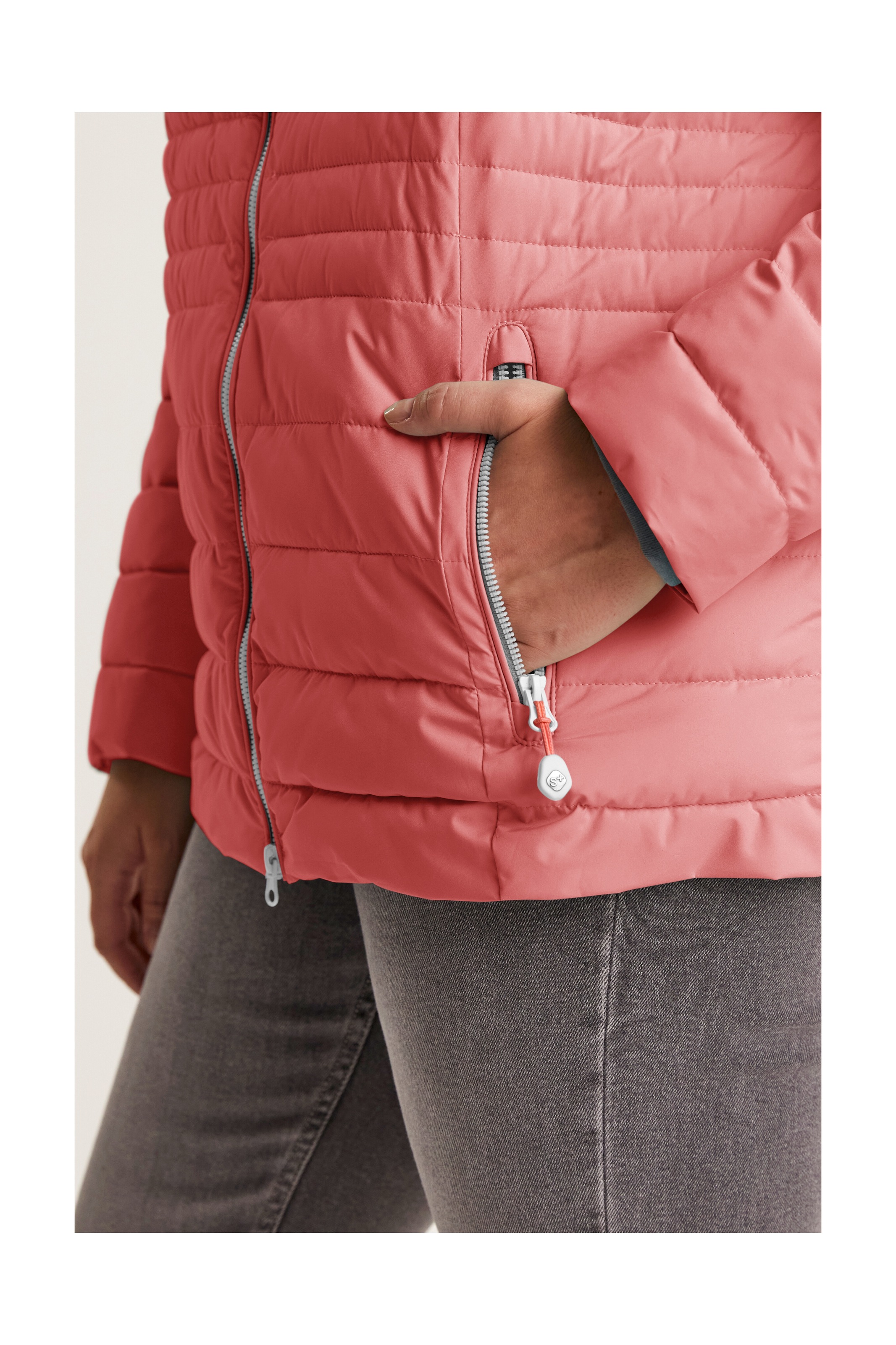 STOY Steppjacke »STS 21 WMN QLTD JCKT«, Leichte, atmungsaktive Damenjacke, wasserabweisend, umweltfreundlich