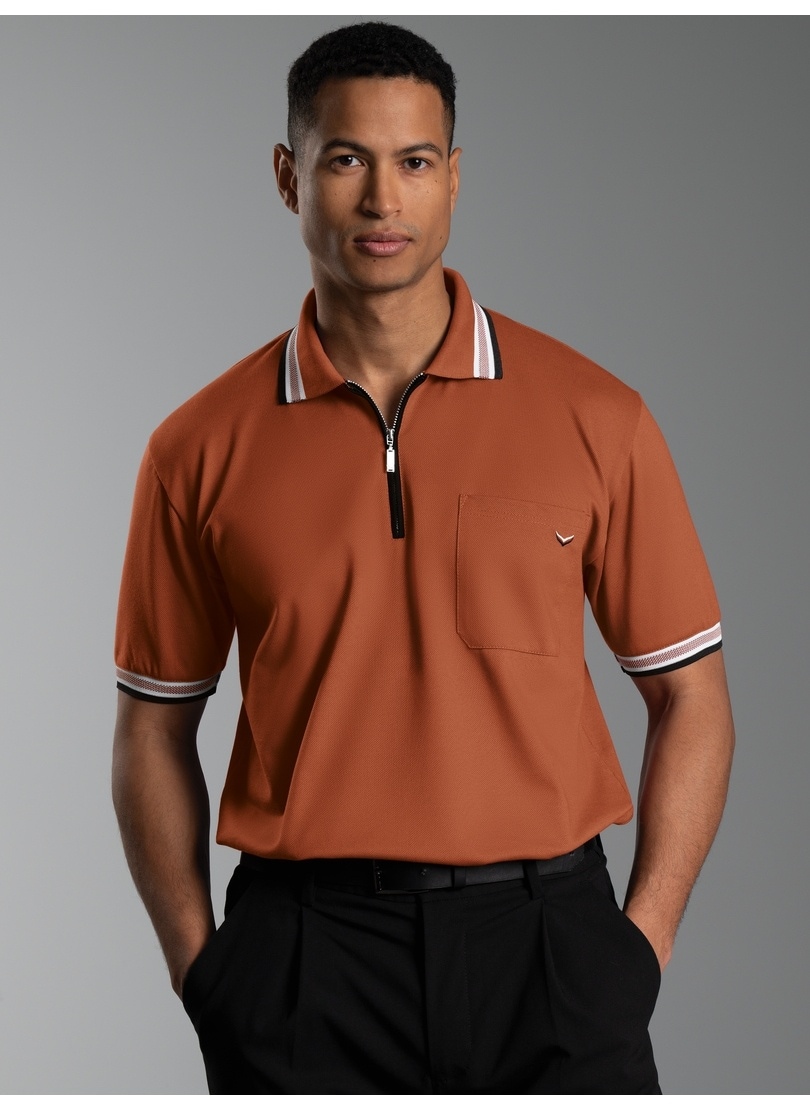Image of Trigema Poloshirt "TRIGEMA Poloshirt mit Reissverschluss" 1