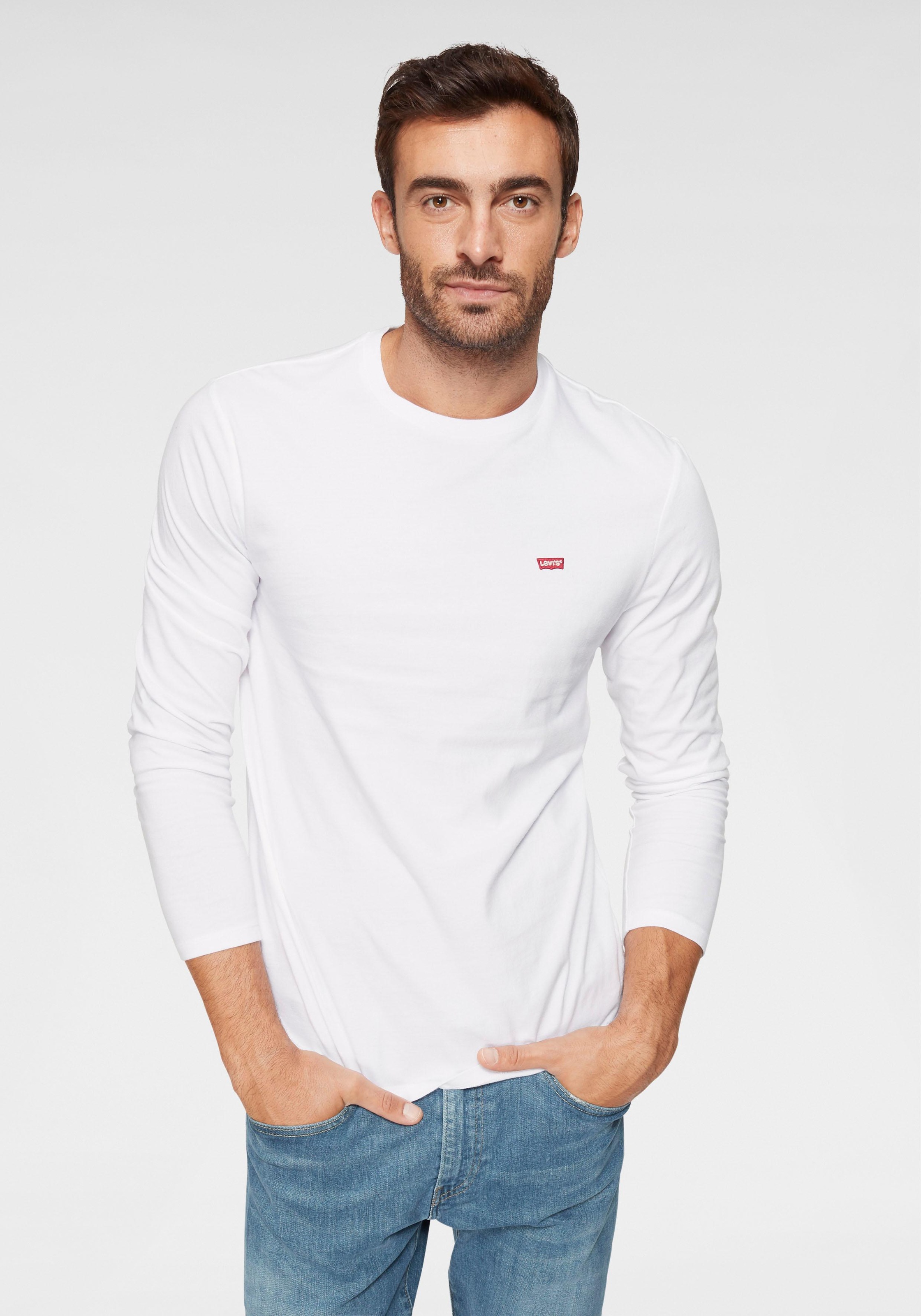 Image of Levi's® Langarmshirt, mit Logo-Applikation bei Ackermann Versand Schweiz