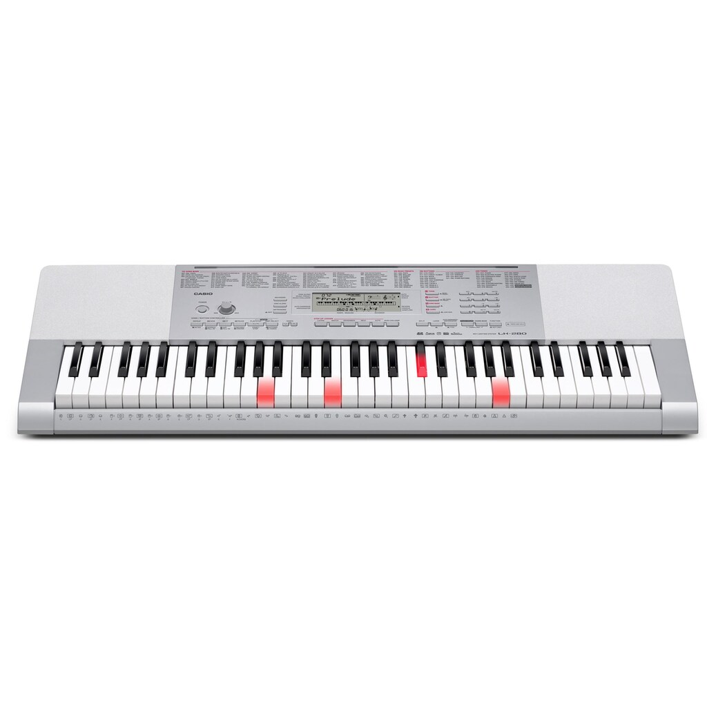 CASIO Keyboard »Kinder-Keyboard LK-280«, (Set), mit Leuchttasten