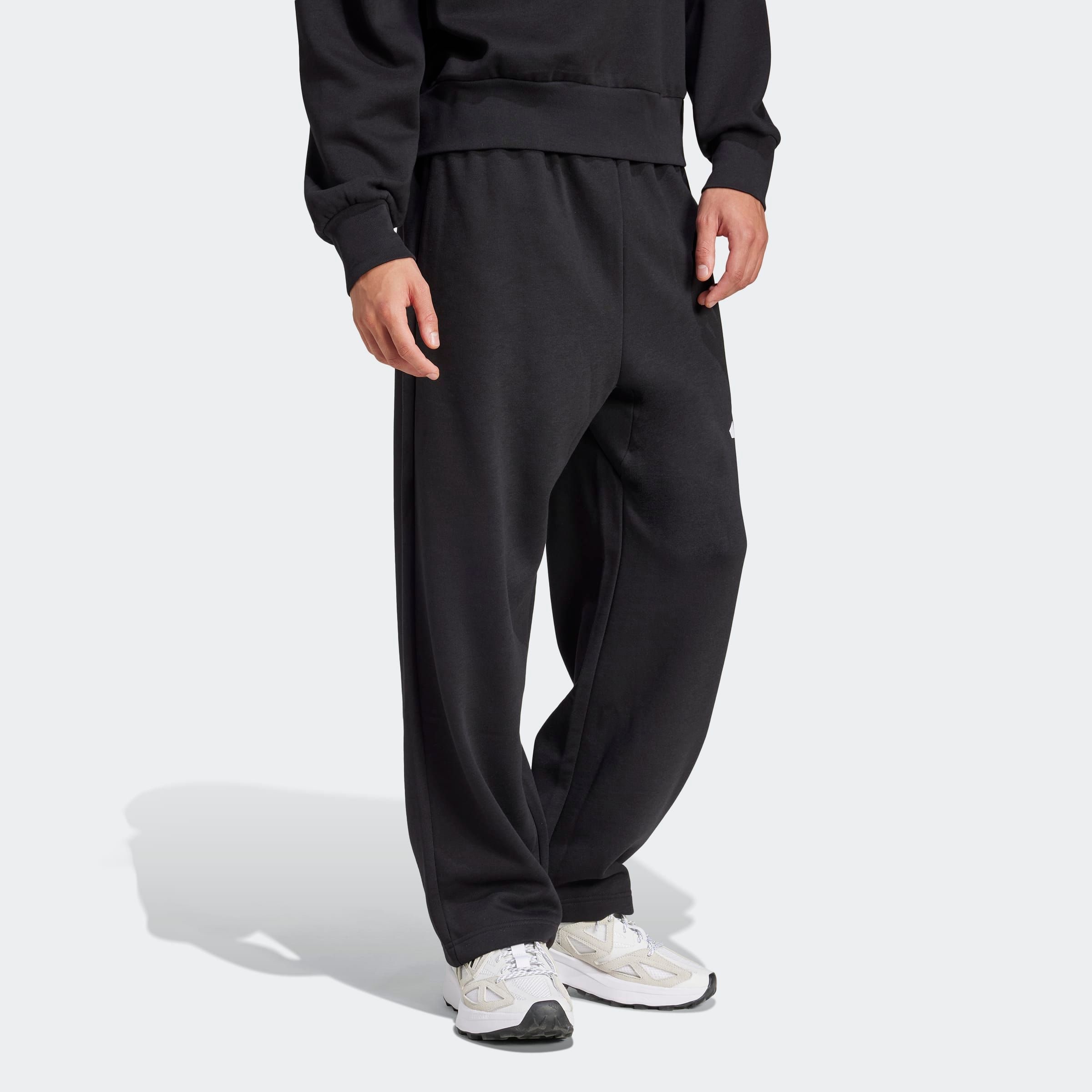Image of adidas Sportswear Sporthose "ESSENTIALS WIDE-LEG 3-STREIFEN LOGO"