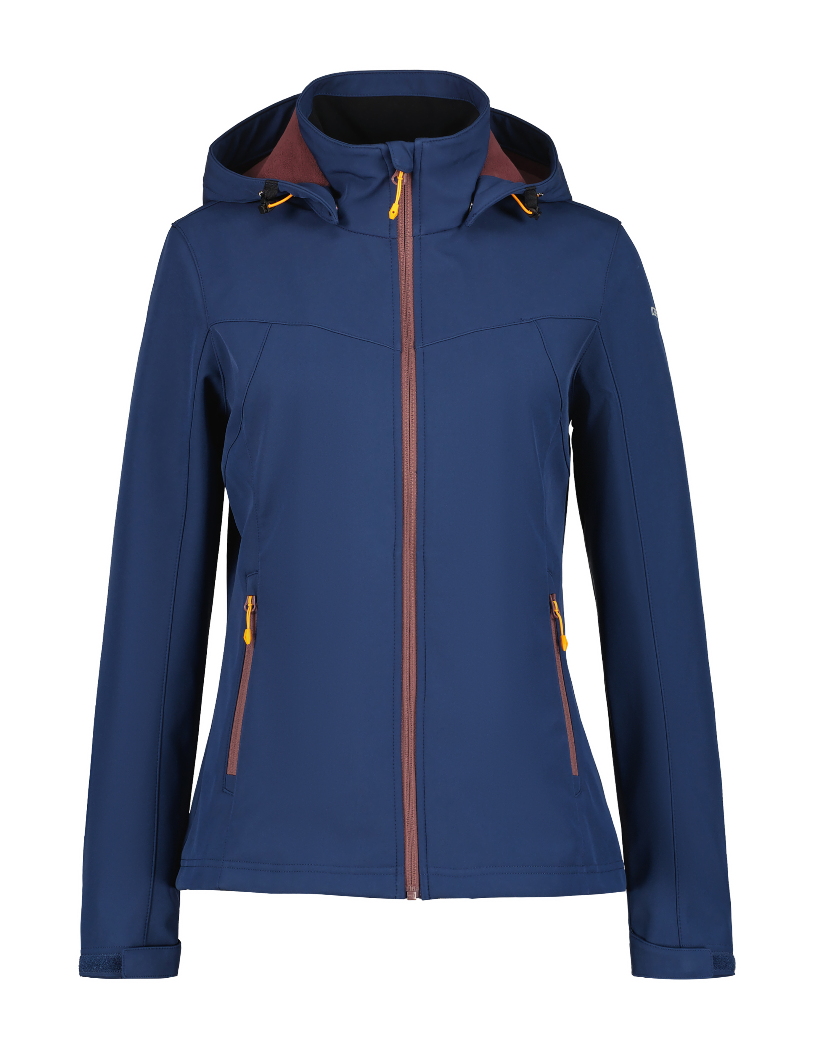 Softshelljacke »ICEPEAK BRENHAM«, mit Kapuze, mit hohem Stehkragen