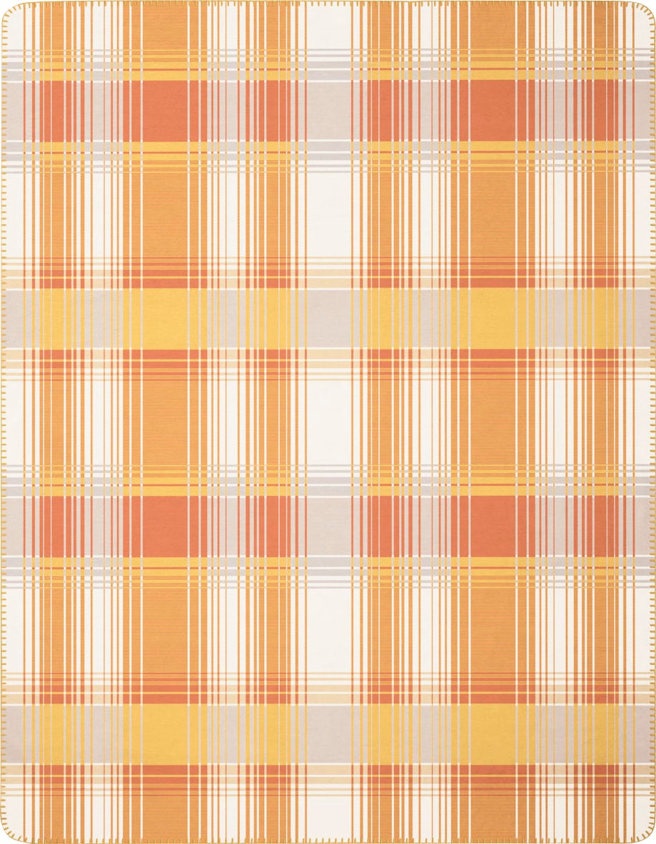 Image of BIEDERLACK Wohndecke »Summer Dining«, mit farbenfrohem Karo, Kuscheldecke bei Ackermann Versand Schweiz