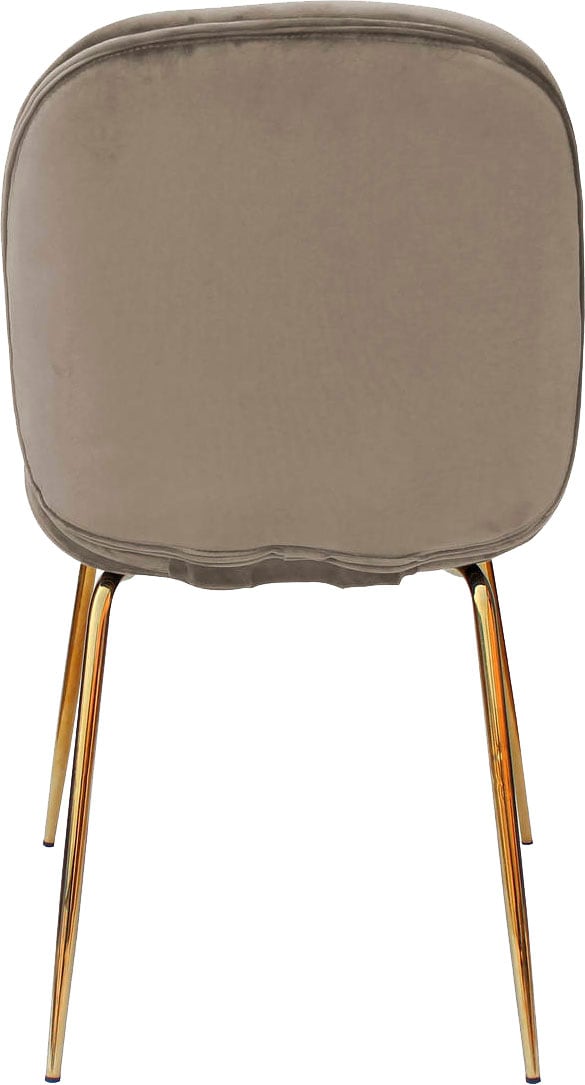 Kayoom Stuhl »Charlize 110 2er-Set, TOPSELLER! Esszimmerstühle,moderne Optik« (Set) 2 Stk.samtweicher Bezug, bequem, zeitlos, moderne Optik