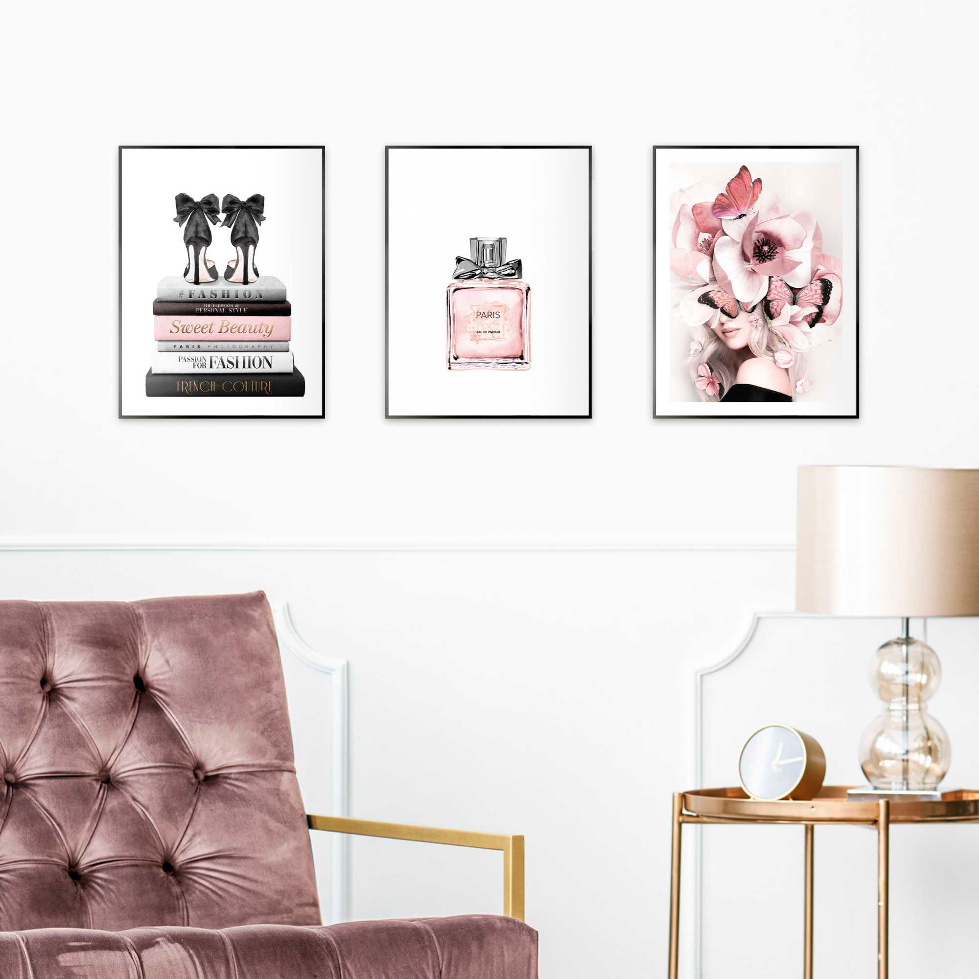 Reinders Poster "Pink Beauty"