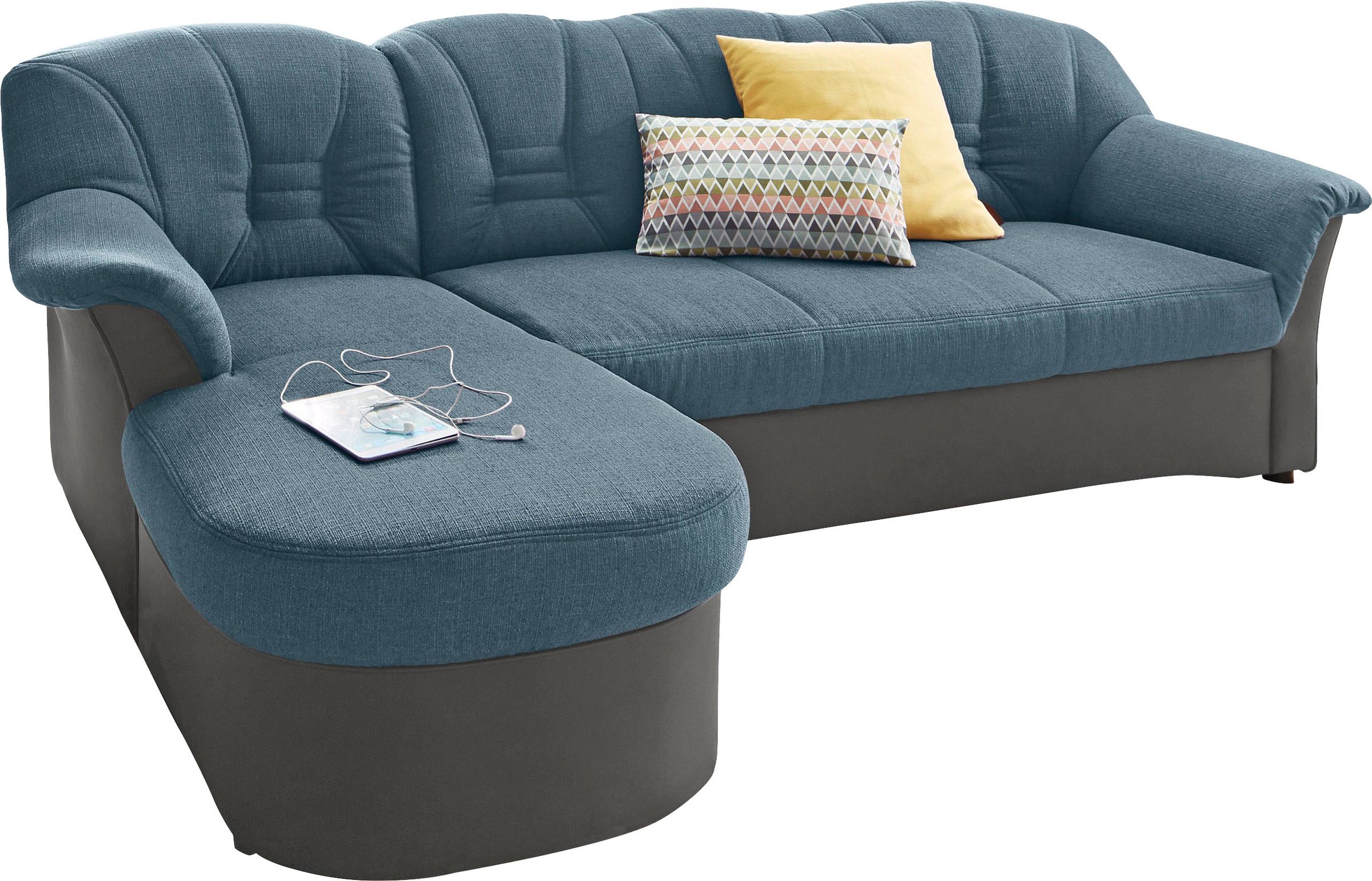 DOMO collection Ecksofa »Elva«, wahlweise mit Bettfunktion und Federkern kaufen